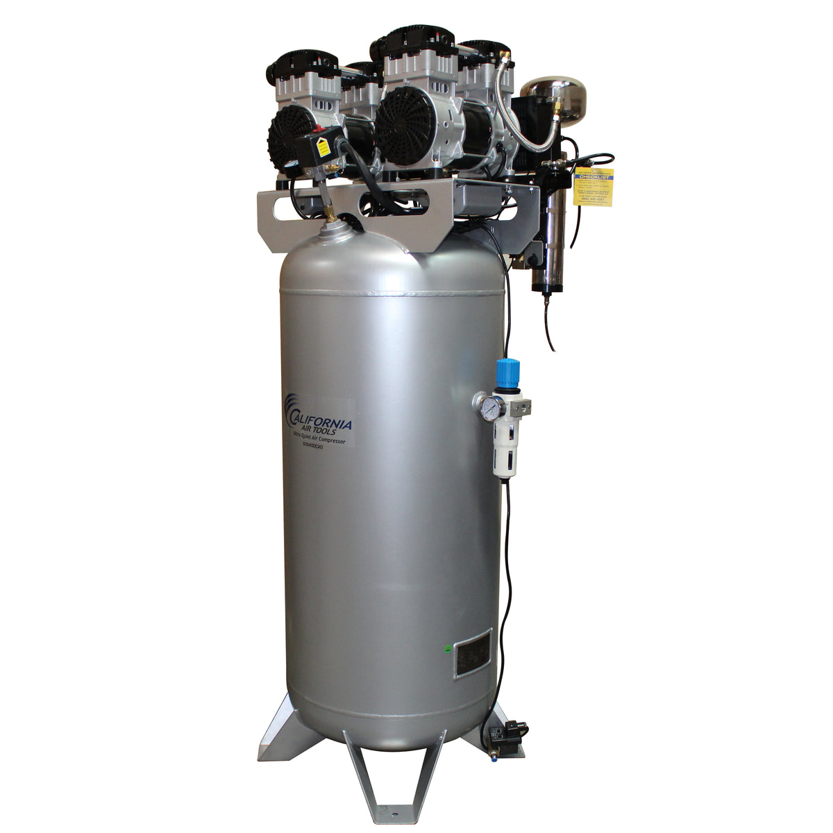 California Air Tools 60040DCAD Ultra Quiet & Oil-Free 4.0 Hp, 60 Gal. Steel Tank Air Compressor with Auto Drain Valve and Dolly