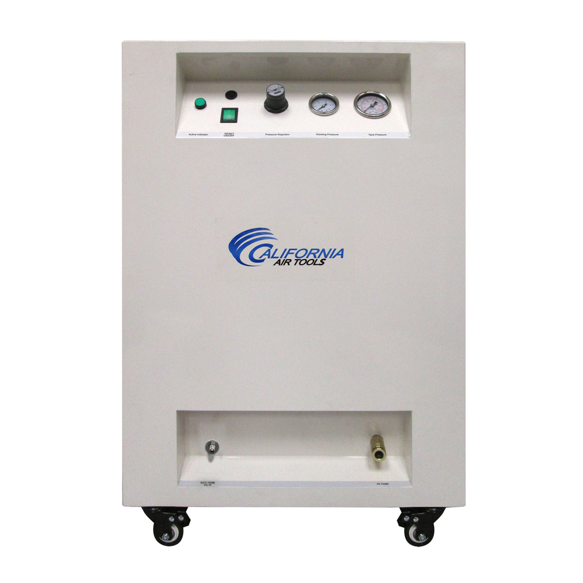 California Air Tools 10020SPCAD Ultra Quiet  & Oil-Free   2.0 Hp 10.0 Gal. Steel Tank Air Compressor  in Sound Proof Cabinet