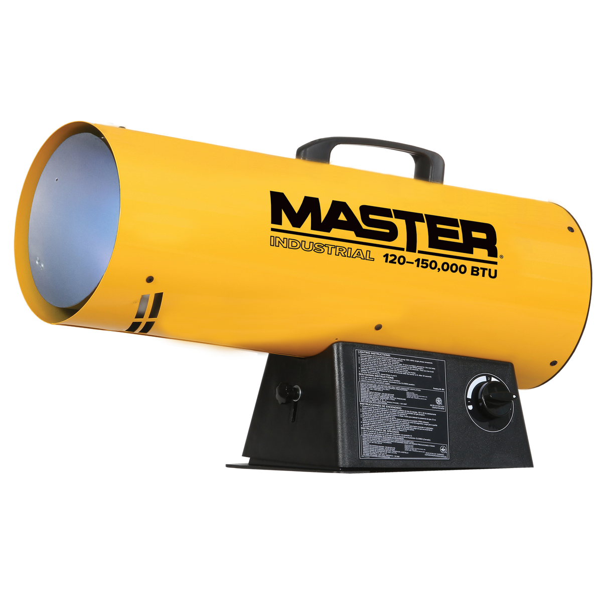 Master Industrial 150,000 BTU LP Forced Air Heater - Variable Output (150VMHD-GFA)