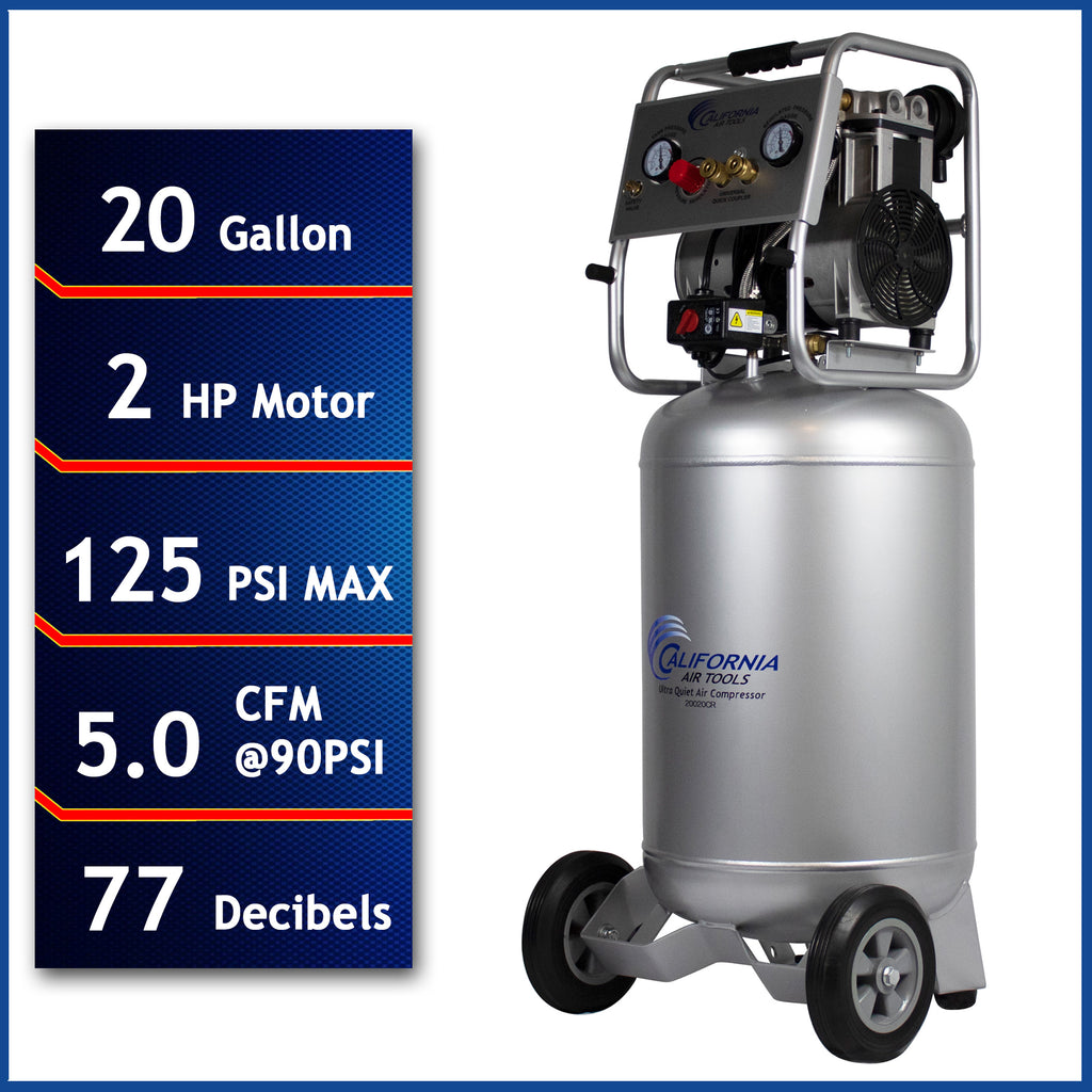 California Air Tools CALAIR-20013  20 gal. 1.3 hp Air Compressor