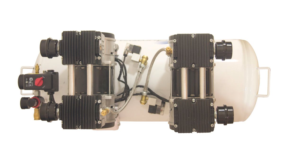 California Air Tools 20040C Ultra Quiet & Oil-Free 4.0 Hp, 20.0 Gal. Steel Tank Air Compressor
