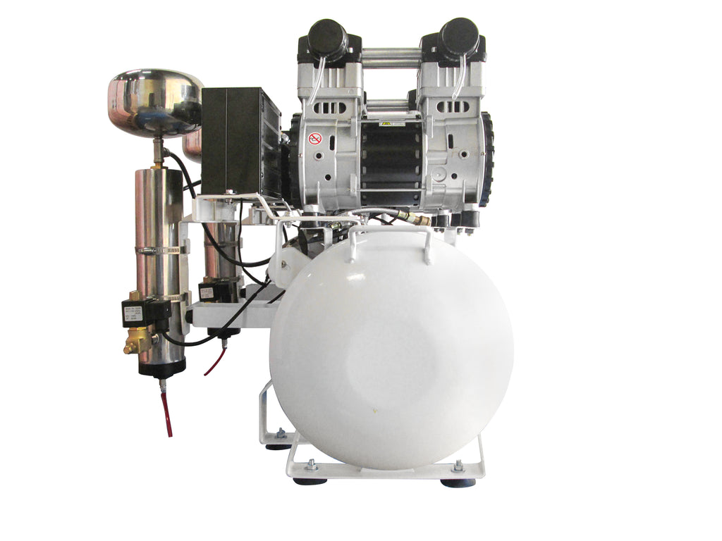 California Air Tools 20040DC Ultra Quiet & Oil-Free 4.0 Hp, 20.0 Gal. Steel Tank Air Compressor with Auto Drain Valve and Dolly