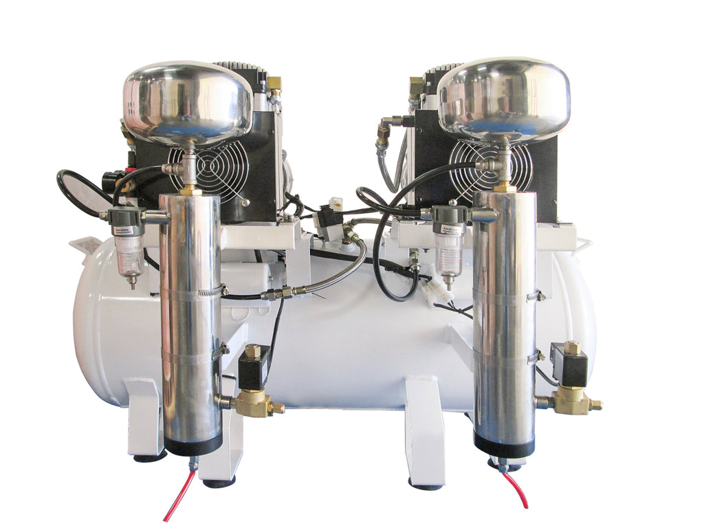 California Air Tools 20040DCAD Ultra Quiet & Oil-Free 4.0 Hp, 20.0 Gal. Steel Tank Air Compressor with Auto Drain Valve and Dolly
