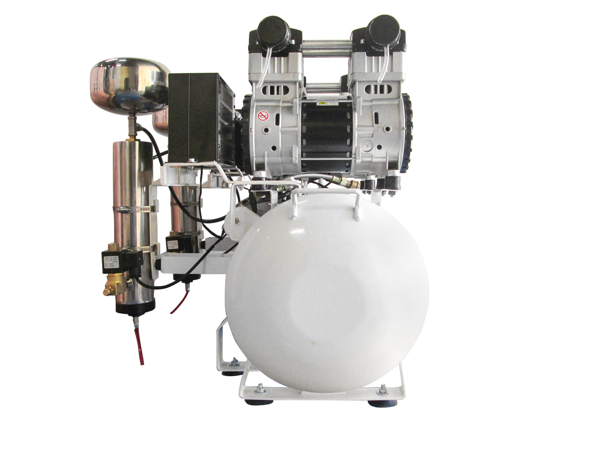 California Air Tools 20040DC Ultra Quiet & Oil-Free 4.0 Hp, 20.0 Gal. Steel Tank Air Compressor with Auto Drain Valve and Dolly
