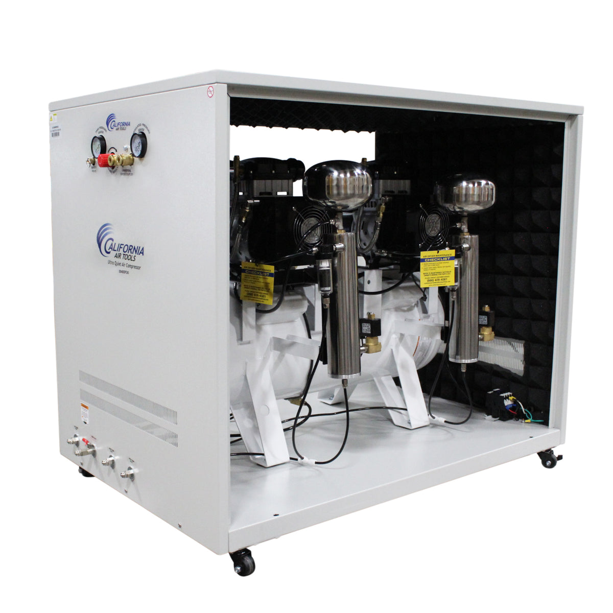 California Air Tools 20040DSPCAD Ultra Quiet  & Oil-Free  4.0 Hp, 20.0 Gal. Air Compressor with Air Drying System in Sound Proof Cabinet
