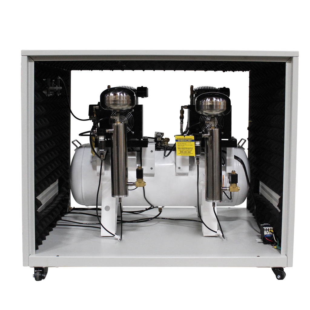 California Air Tools 20040DSPCAD Ultra Quiet  & Oil-Free  4.0 Hp, 20.0 Gal. Air Compressor with Air Drying System in Sound Proof Cabinet