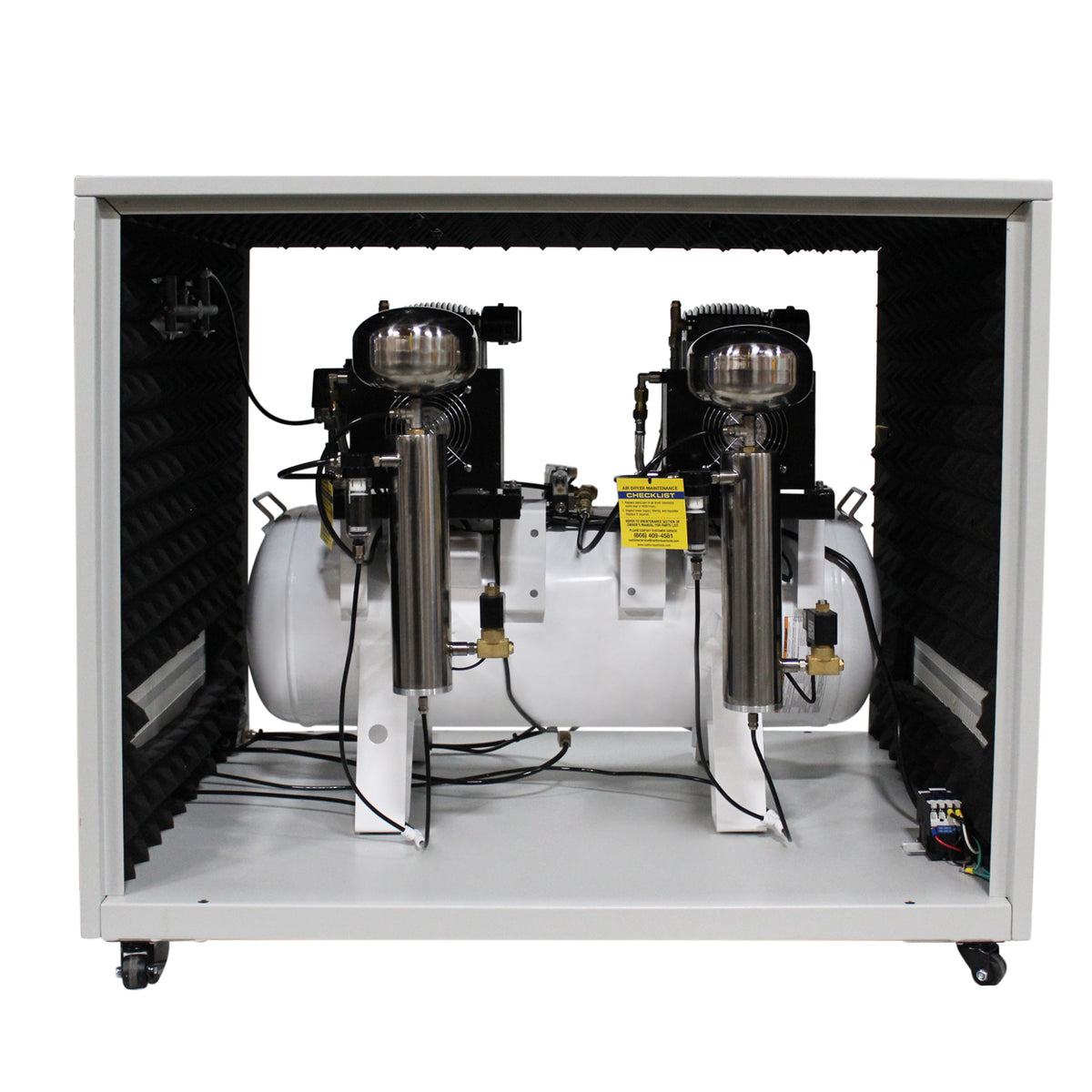 California Air Tools 20040DSPCAD Ultra Quiet  & Oil-Free  4.0 Hp, 20.0 Gal. Air Compressor with Air Drying System in Sound Proof Cabinet