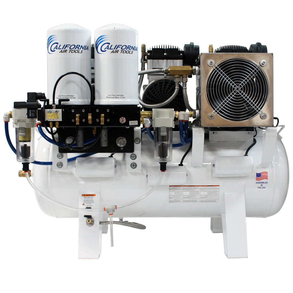 California Air Tools 20060DCC Ultra Quiet & Oil-Free 6.0 Hp, 20.0 Gal. Steel Tank Air Compressor with Dolly