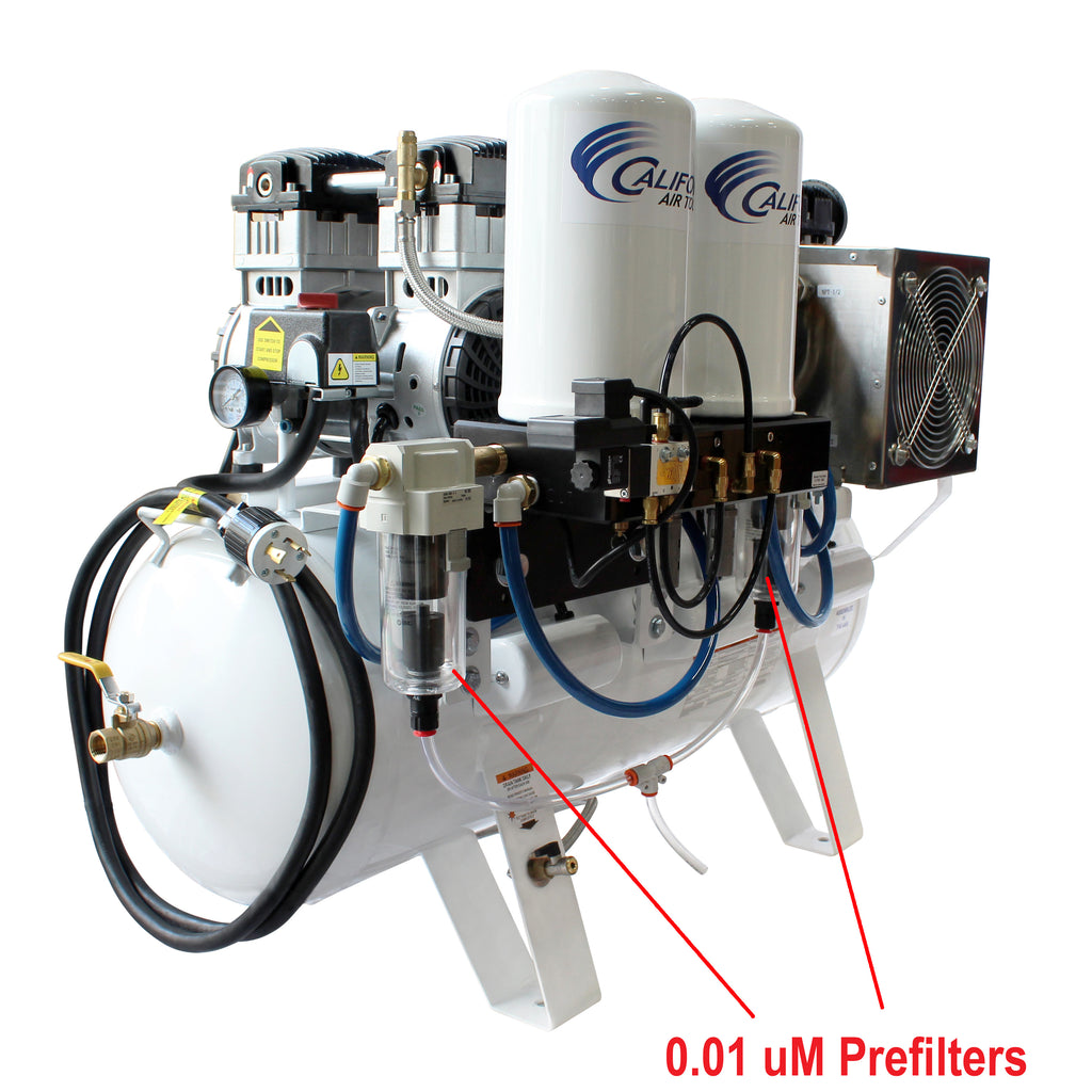 California Air Tools 20060DCC Ultra Quiet & Oil-Free 6.0 Hp, 20.0 Gal. Steel Tank Air Compressor with Dolly