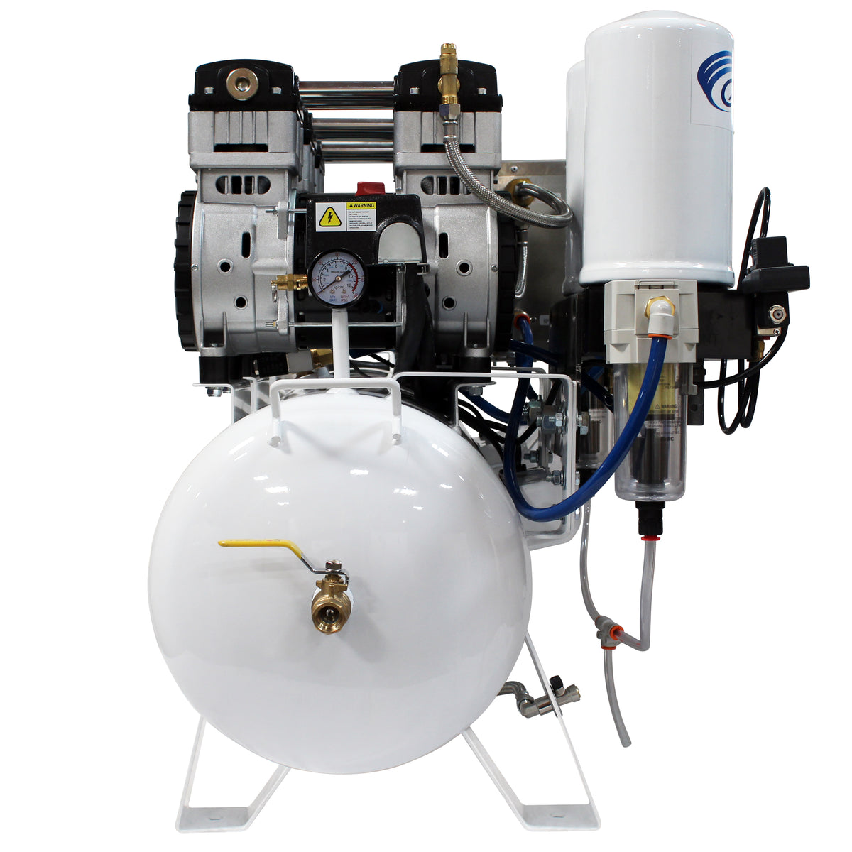 California Air Tools 20060DCC Ultra Quiet & Oil-Free 6.0 Hp, 20.0 Gal. Steel Tank Air Compressor with Dolly