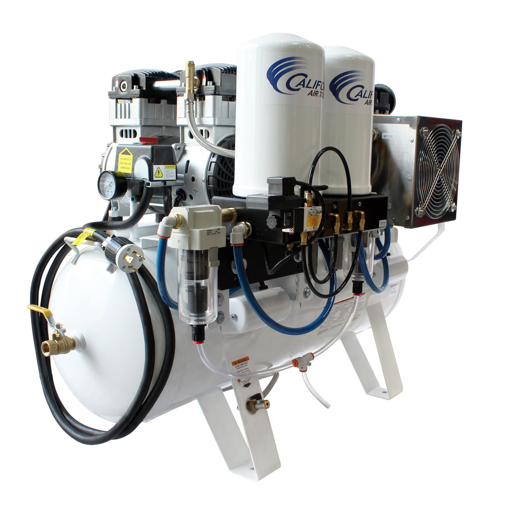 California Air Tools 20060DCC Ultra Quiet & Oil-Free 6.0 Hp, 20.0 Gal. Steel Tank Air Compressor with Dolly