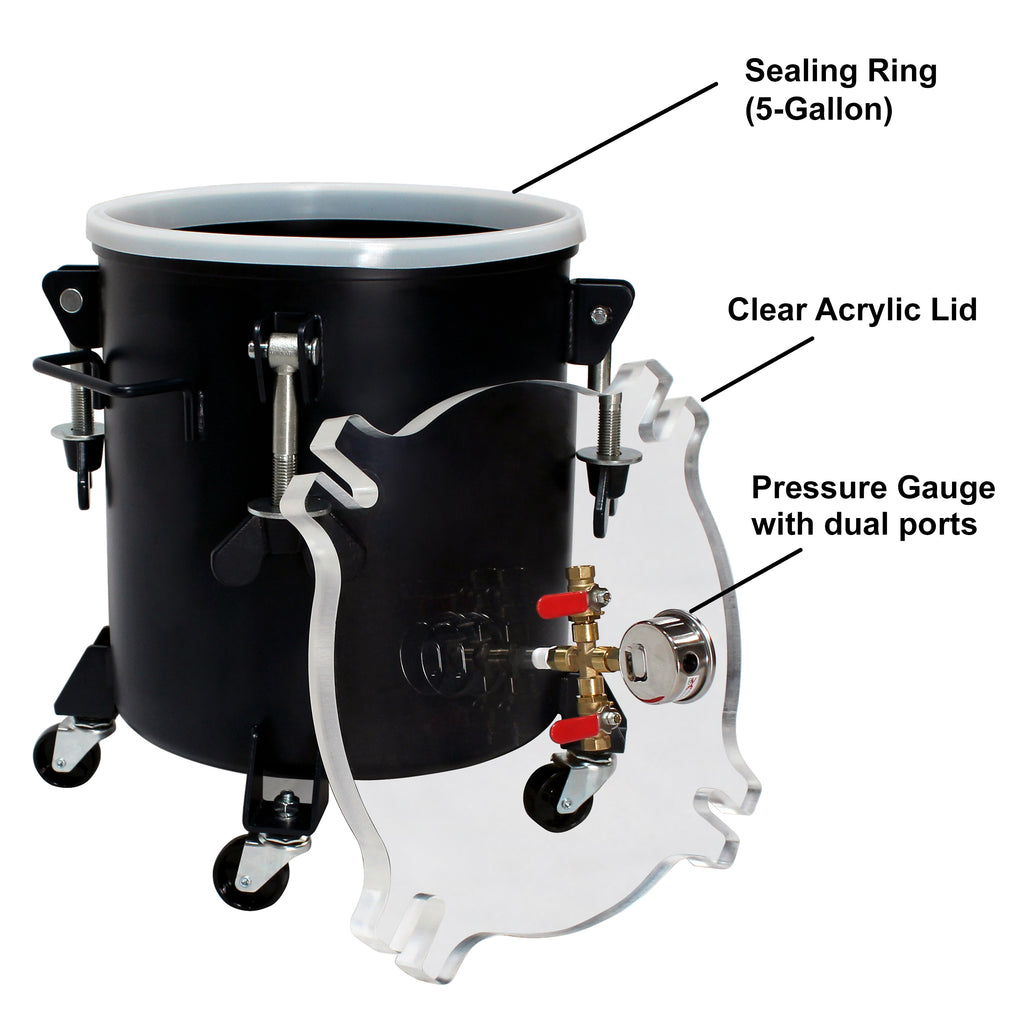California Air Tools 365VK Pressure Pot Vacuum Kit