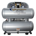 California Air Tools 4610ALFC Ultra Quiet  & Oil-Free  1.0 Hp, 4.6 Gal. Aluminum Twin Tank Air Compressor