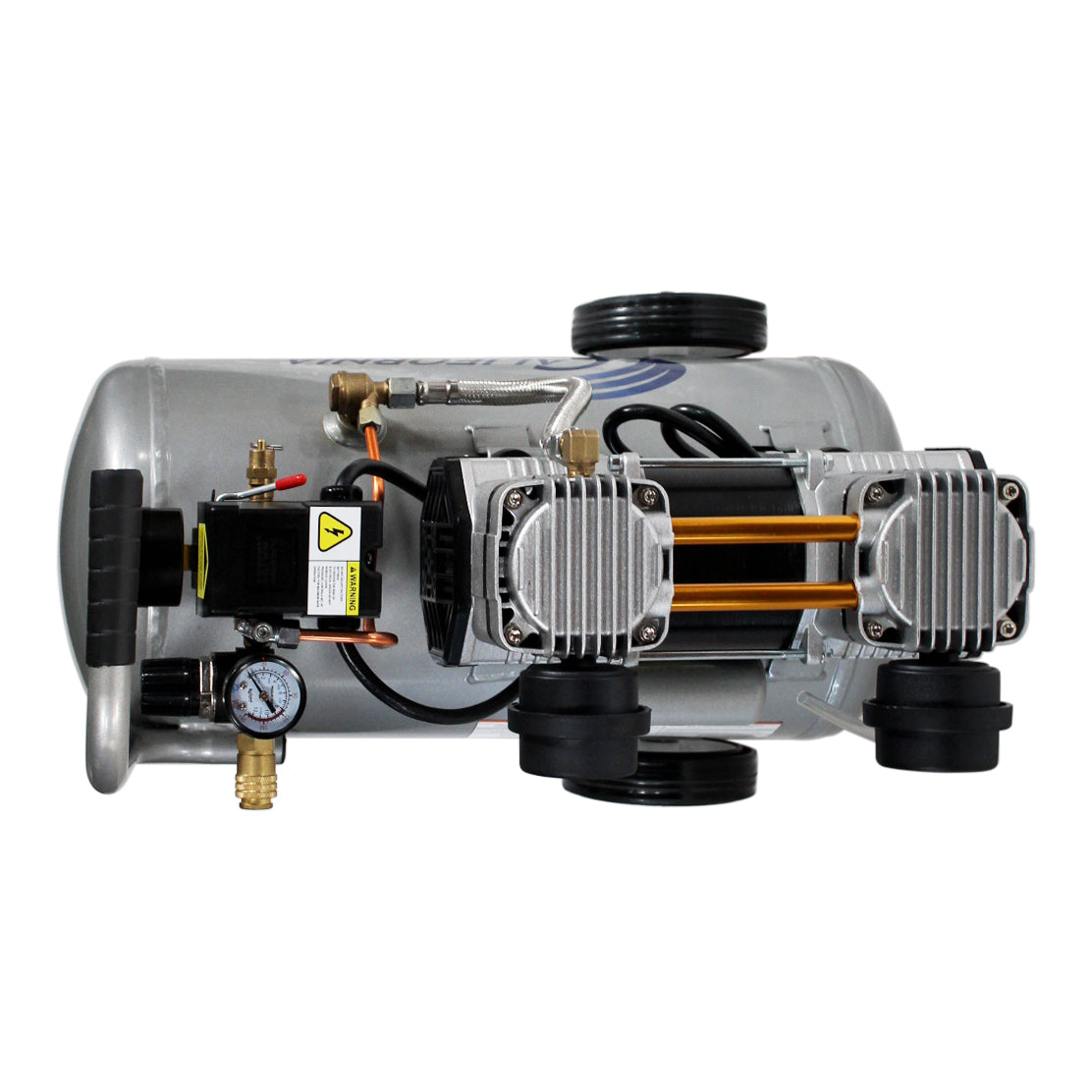 California Air Tools 4710W Quiet, Lightweight and Portable 4.7 Gallon, 1.0 Hp Air Compressor with wheels