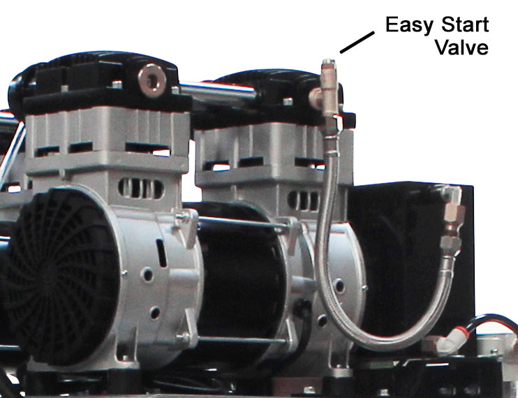 California Air Tools 60040CAD Ultra Quiet & Oil-Free 4.0 Hp, 60 Gal. Steel Tank Air Compressor with Auto Drain Valve