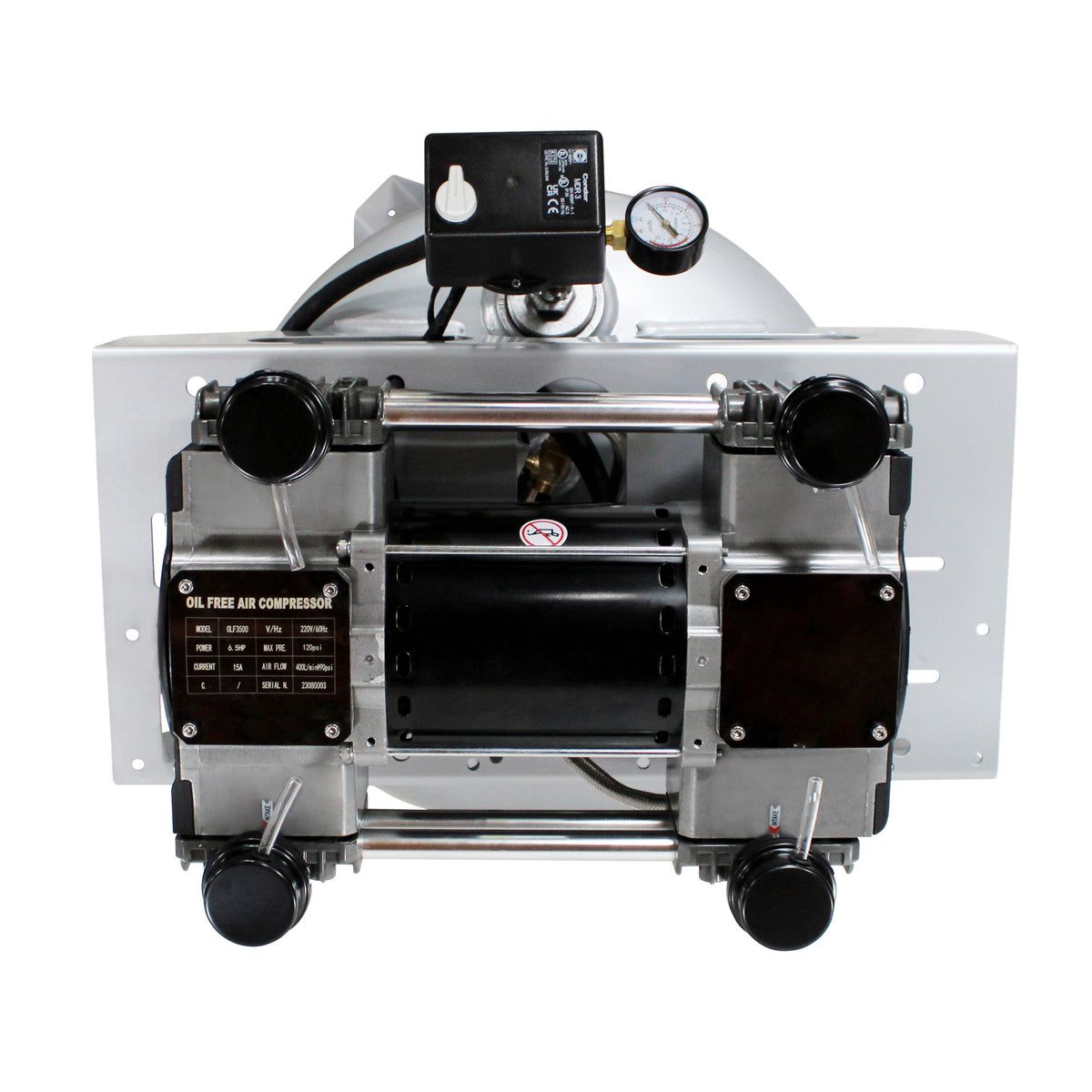 California Air Tools 60065C Ultra Quiet & Oil-Free 6.5 Hp, 60 Gal. Steel Tank Air Compressor