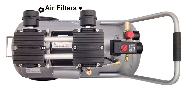 California Air Tools 15020C Ultra Quiet  & Oil-Free  2.0 Hp, 15.0 Gal. Steel Tank Air Compressor  (CSA/UL)