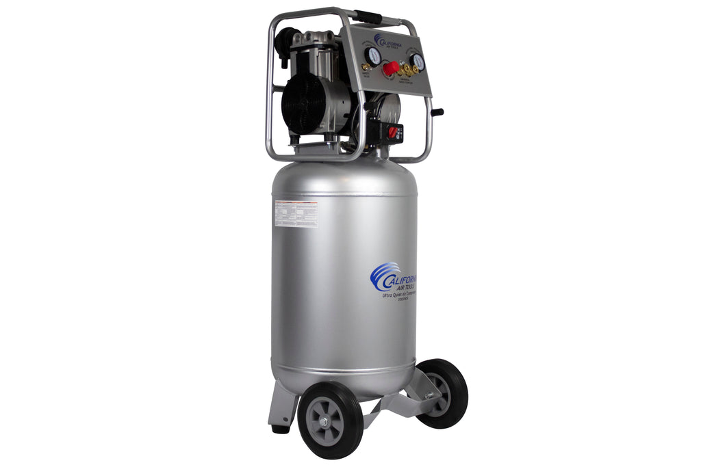 California Air Tools 20020CR Continuous Ultra Quiet & Oil-Free Air Compressor 2.0 Hp, 20.0 Gal. Steel Tank Air Compressor