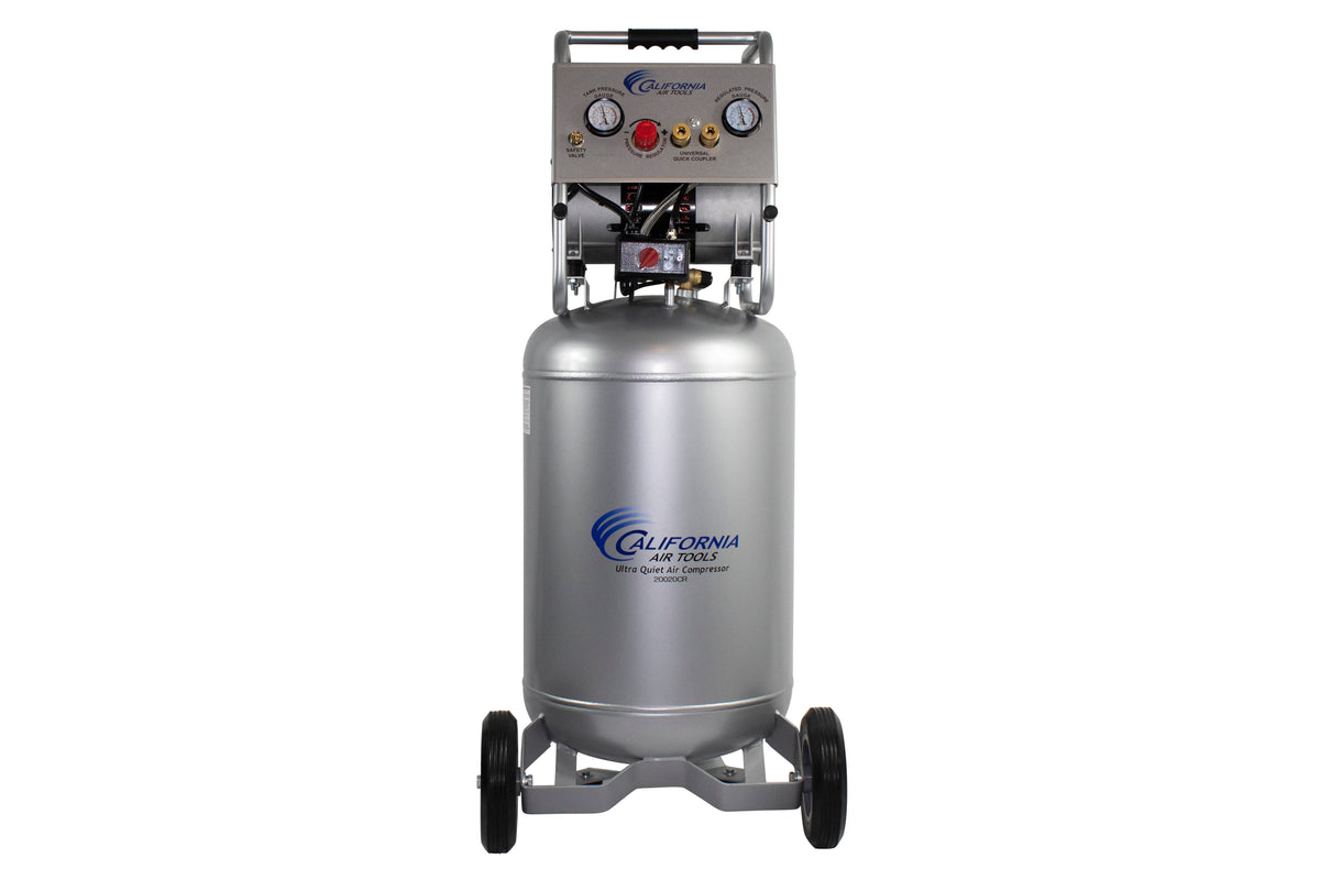 California Air Tools 20020CR Continuous Ultra Quiet & Oil-Free Air Compressor 2.0 Hp, 20.0 Gal. Steel Tank Air Compressor