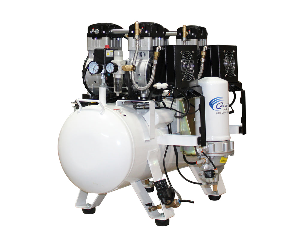 California Air Tools 20040DCADC Ultra Quiet & Oil-Free 4.0 Hp, 20.0 Gal. Steel Tank Air Compressor with Air Drying System