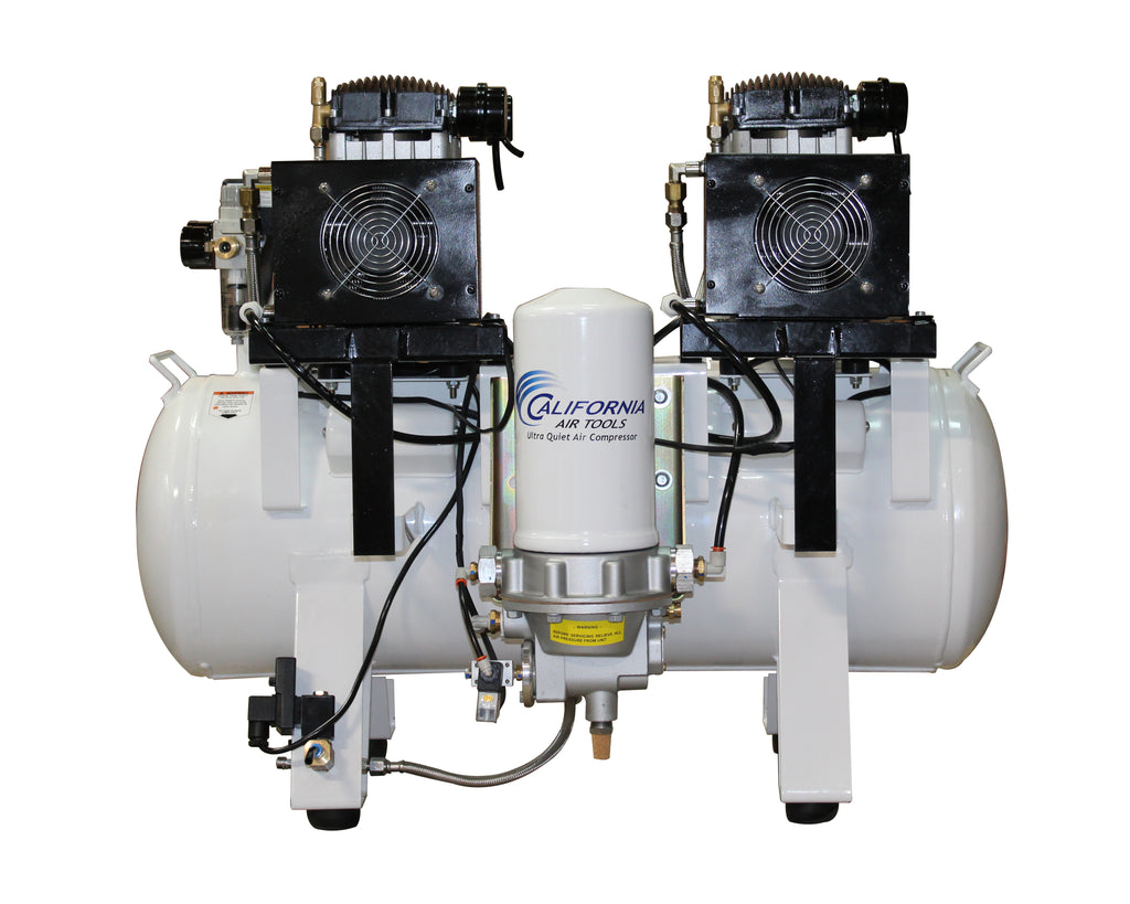 California Air Tools 20040DCADC Ultra Quiet & Oil-Free 4.0 Hp, 20.0 Gal. Steel Tank Air Compressor with Air Drying System