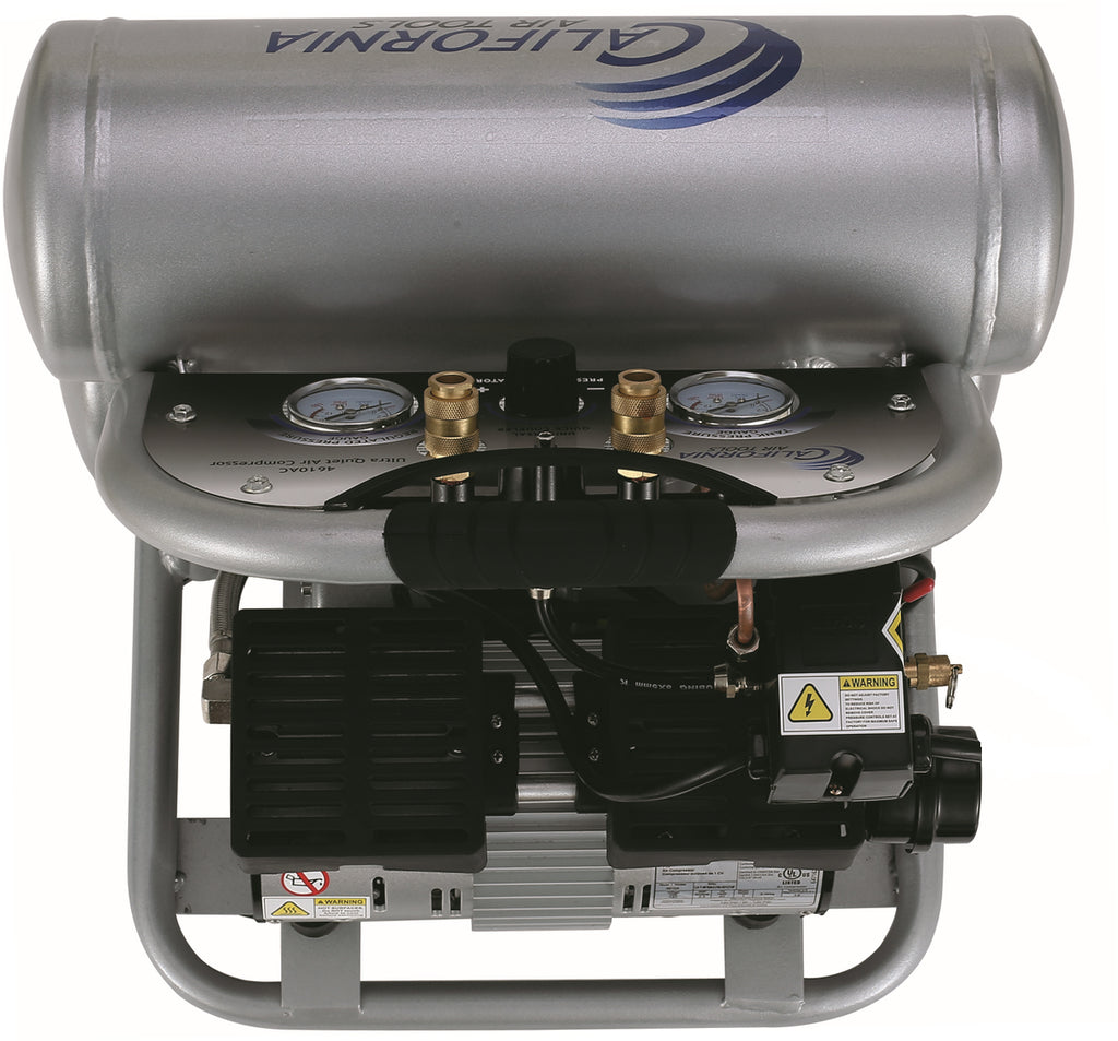 California Air Tools 4620AC Ultra Quiet  & Oil-Free  2.0 Hp, 4.0 Gal. Aluminum Twin Tank Air Compressor