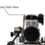 California Air Tools 20020CTR Ultra Quiet 2.0 Hp, Oil-Free and Powerful 20-Gallon Horizontal Air Compressor 110 Volts, 60 hz