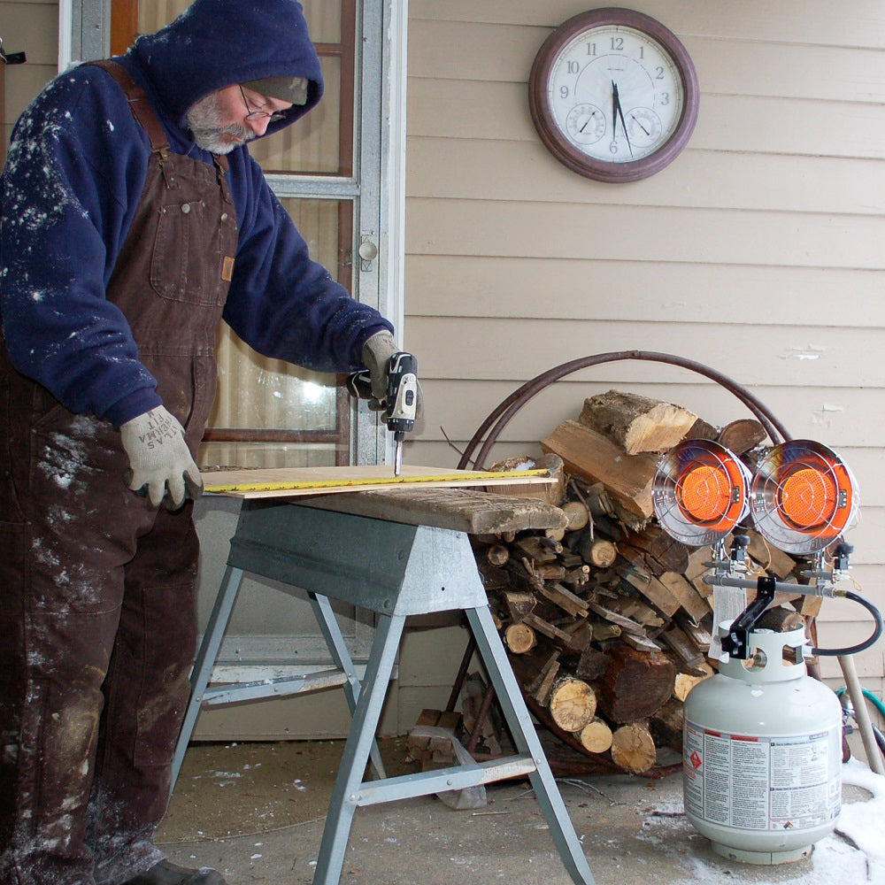 Mr. Heater F242650 MH30T 30,000 BTU Double Tank Top Propane Heater
