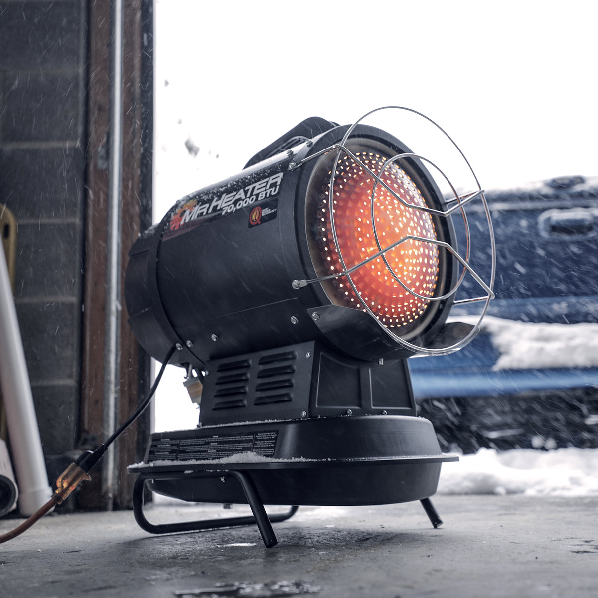 Mr. Heater F270265 70,000 BTU Portable Radiant Kerosene Heater with QBT