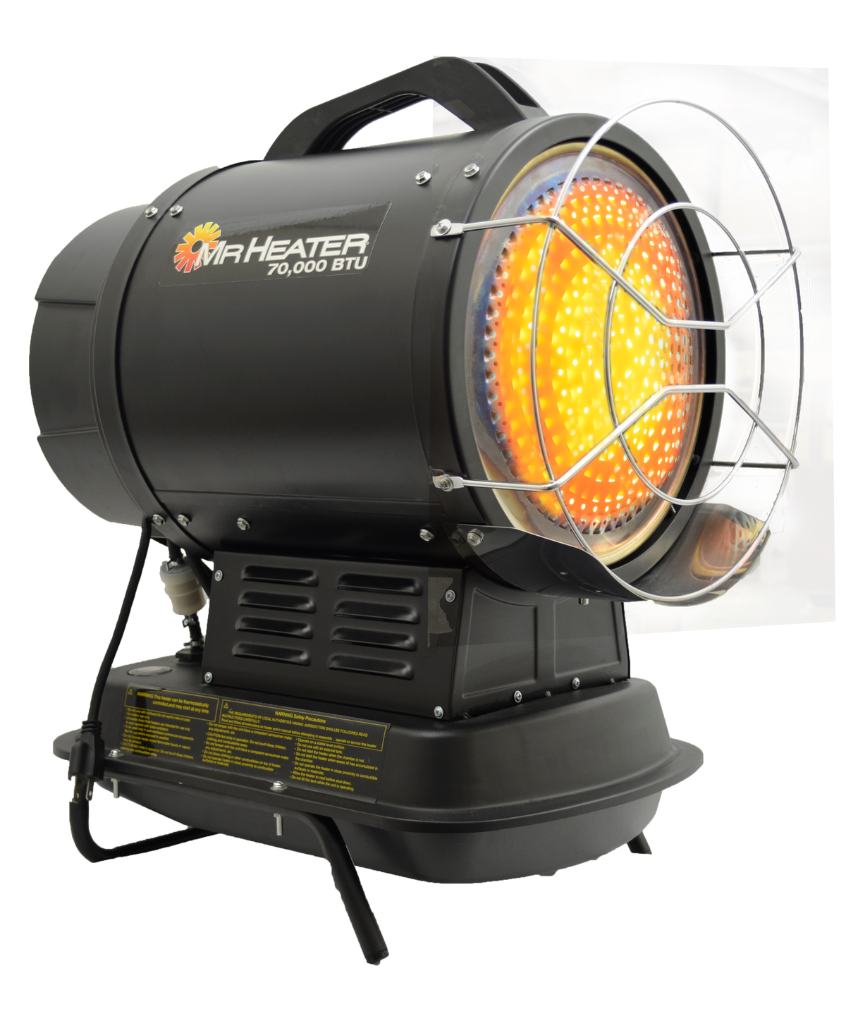 Mr. Heater F270265 70,000 BTU Portable Radiant Kerosene Heater with QBT