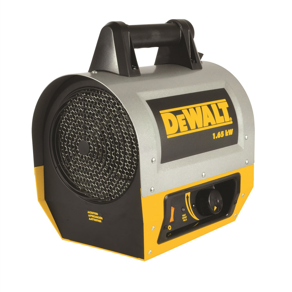DEWALT F340635 1.65 kW 5,630 BTU Forced Air Electric Construction Heater
