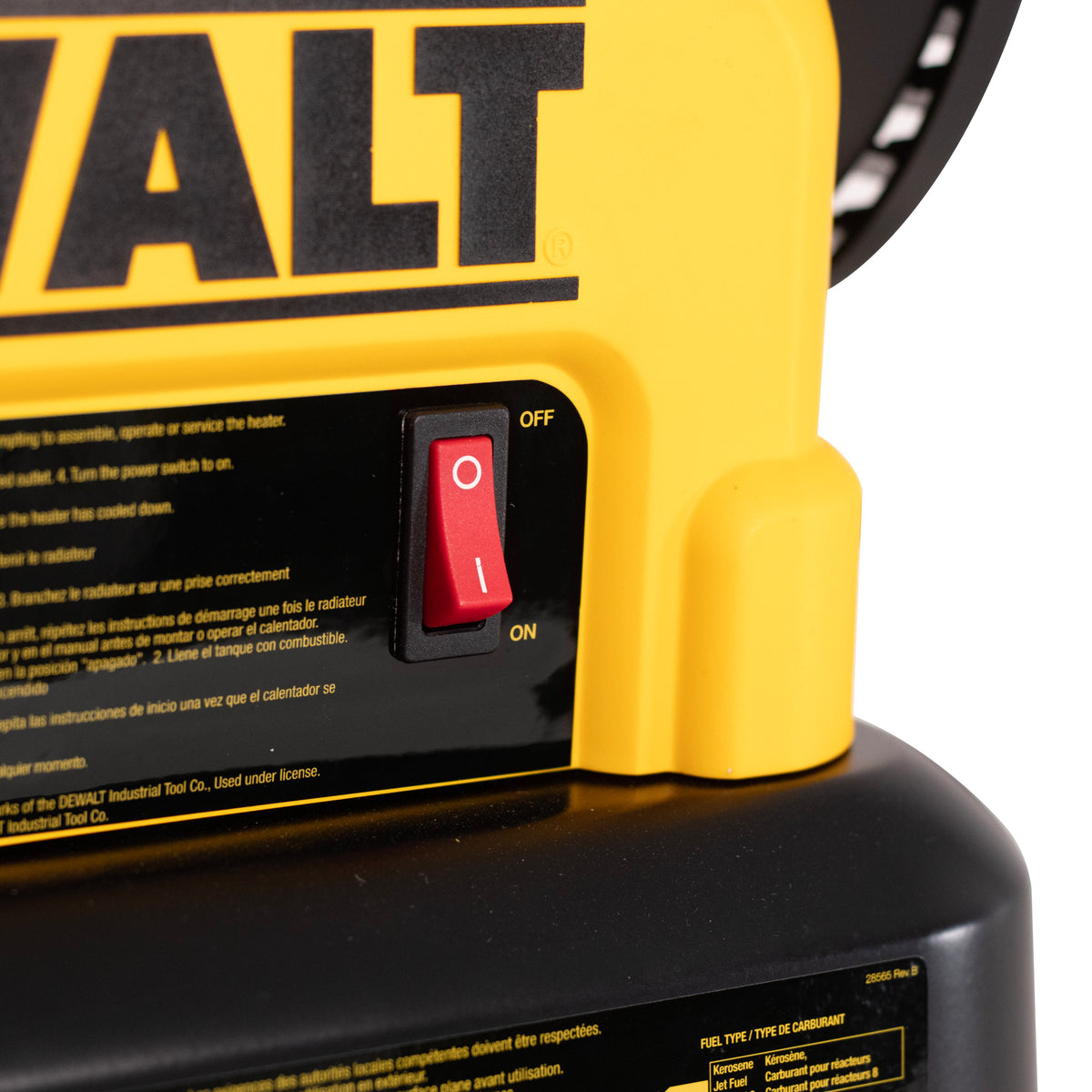 DEWALT F340670 50,000 BTU Forced Air Kerosene Heater