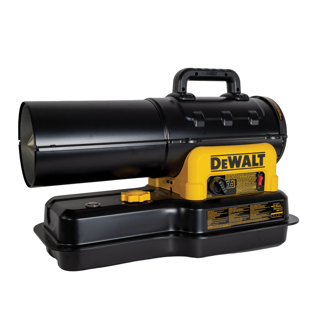 DEWALT F340675 80,000 BTU Forced Air Kerosene Heater