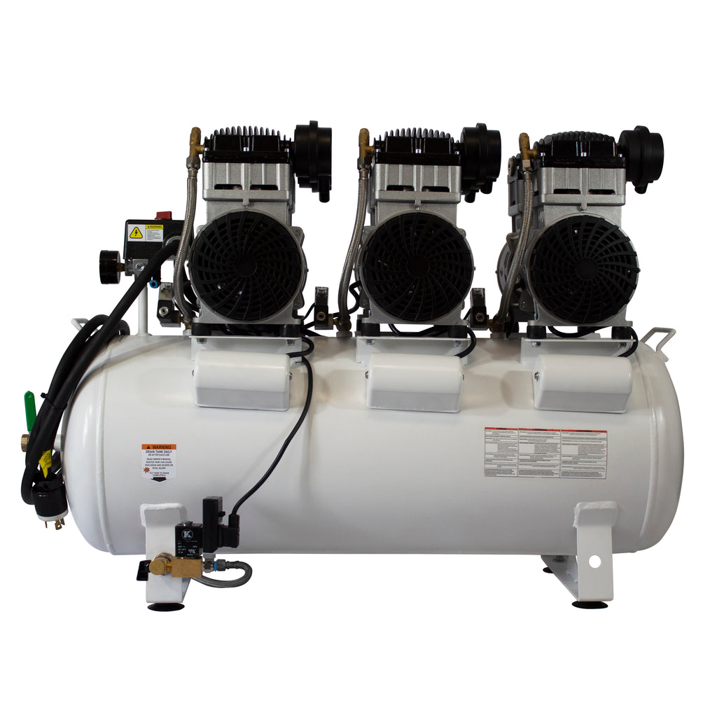 California Air Tools 20060CAD Ultra Quiet & Oil-Free 6.0 Hp, 20.0 Gal. Steel Tank Air Compressor with Auto Drain Valve