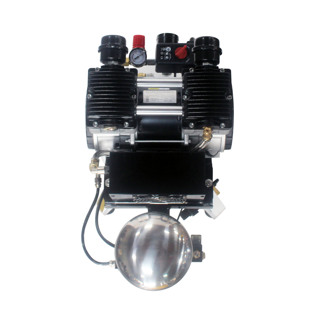 California Air Tools 10020DCAD-22060 Ultra Quiet  & Oil-Free  2.0 Hp, 10.0 Gal. Steel Tank Air Compressor with Air Drying System  (220V 60Hz)