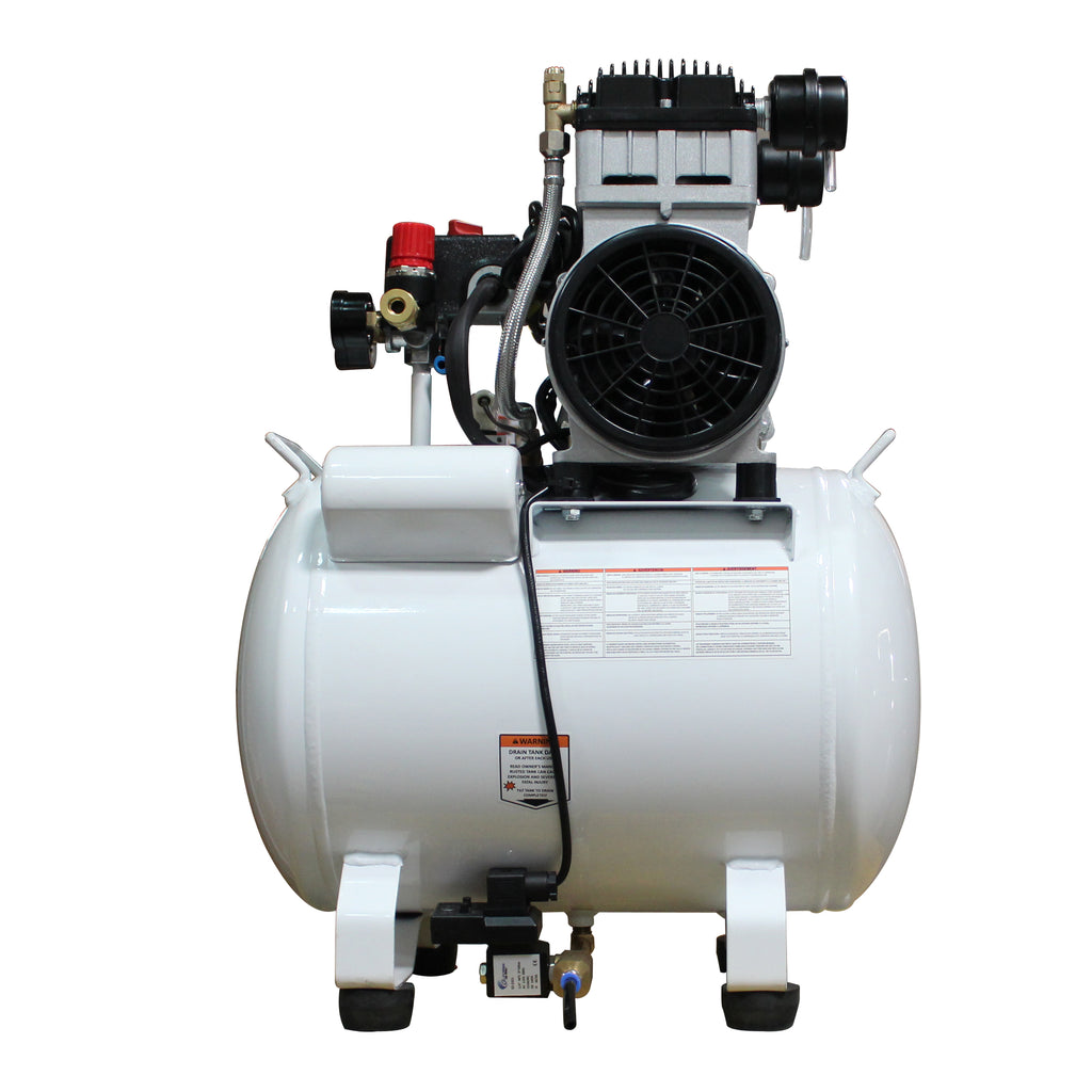 California Air Tools 10020CHAD Ultra Quiet & Oil-Free 2.0 Hp 10.0 Gal. Steel Tank Air Compressor with Auto Drain Valve
