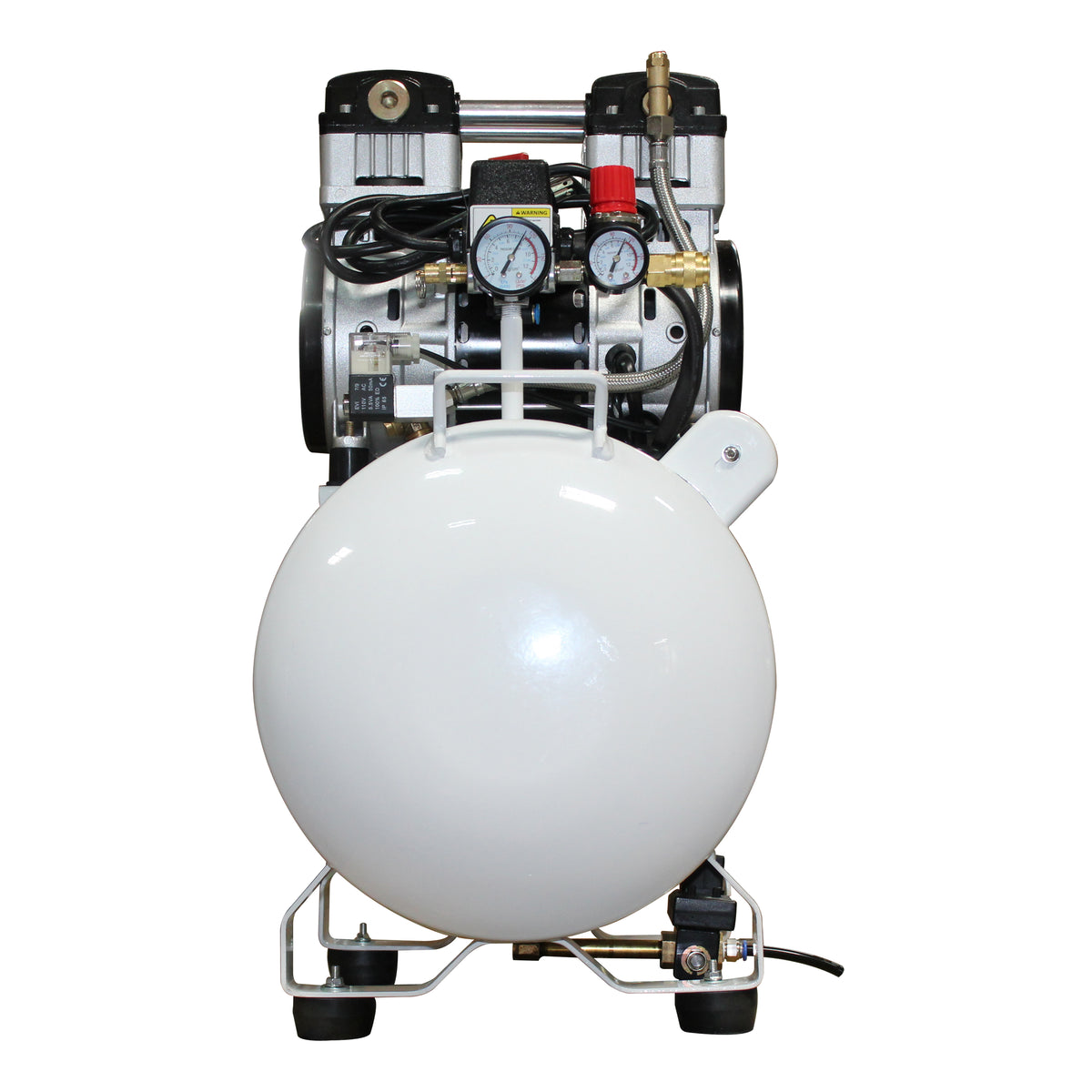 California Air Tools 10020CHAD Ultra Quiet & Oil-Free 2.0 Hp 10.0 Gal. Steel Tank Air Compressor with Auto Drain Valve