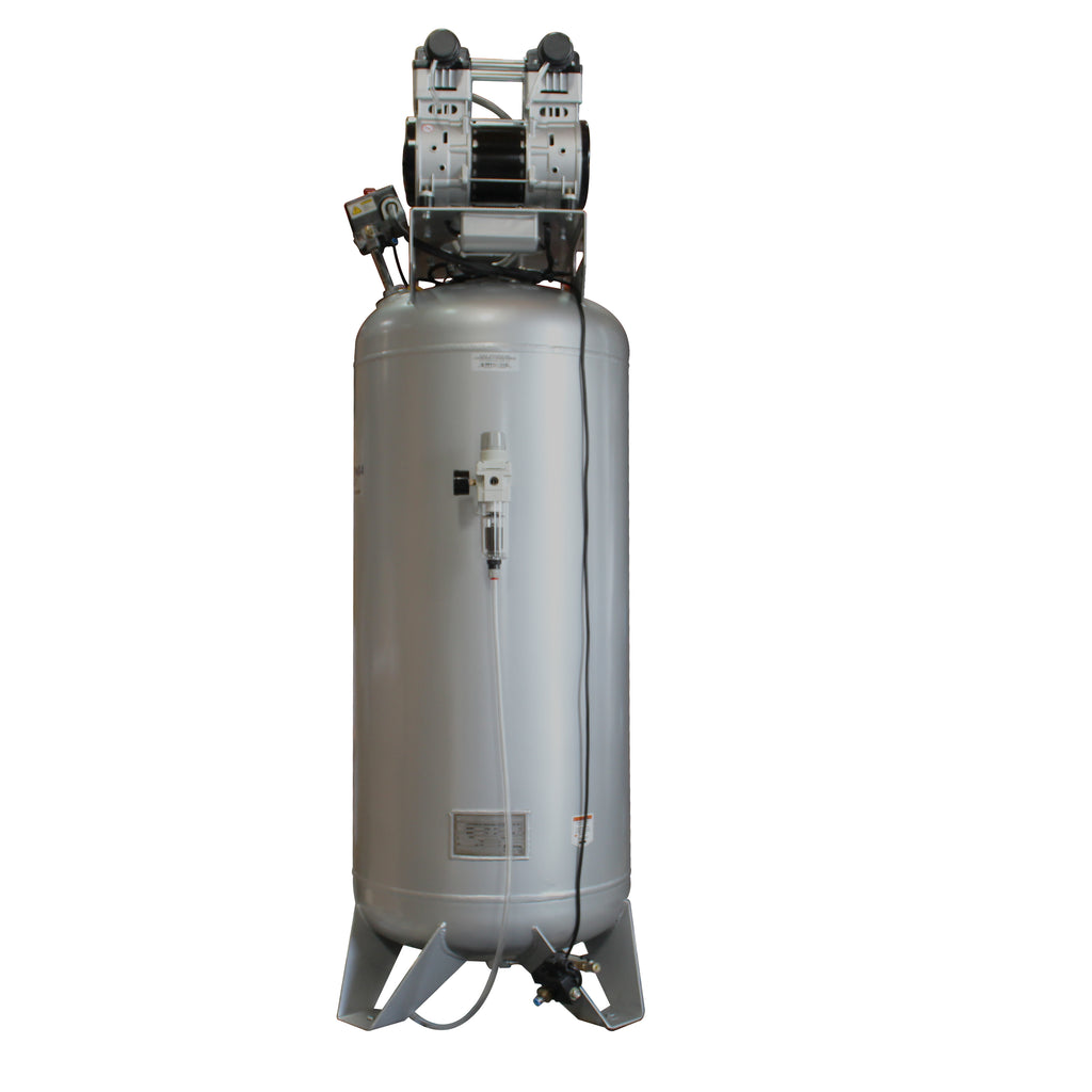 California Air Tools 60040CAD Ultra Quiet & Oil-Free 4.0 Hp, 60 Gal. Steel Tank Air Compressor with Auto Drain Valve