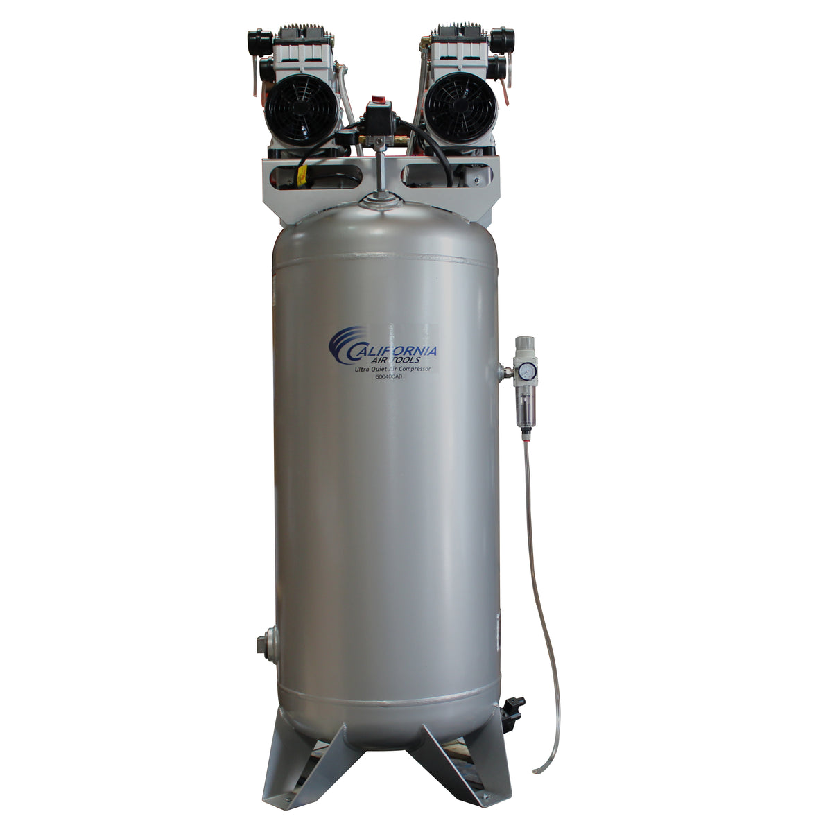 California Air Tools 60040CAD Ultra Quiet & Oil-Free 4.0 Hp, 60 Gal. Steel Tank Air Compressor with Auto Drain Valve