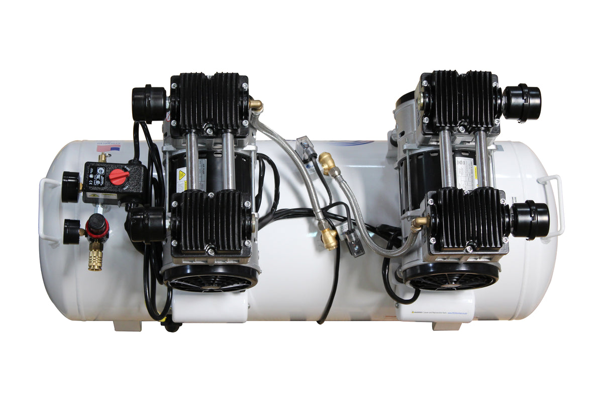 California Air Tools 20040CAD Ultra Quiet & Oil-Free 4.0 Hp, 20.0 Gal. Steel Tank Air Compressor with Auto Drain Valve