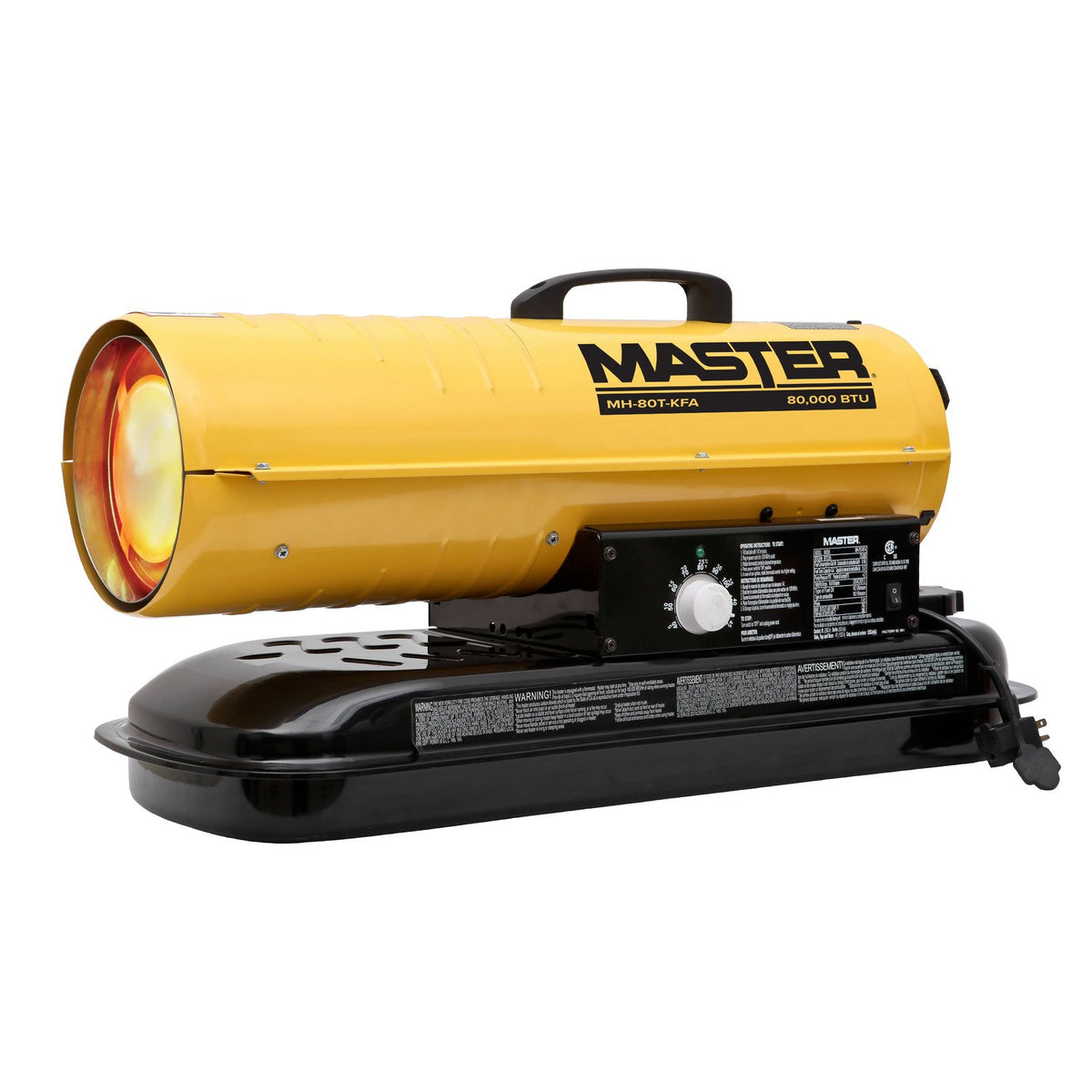 Master 80,000 BTU Kerosene Forced Air Heater with Thermostat (MH-80T-KFA)