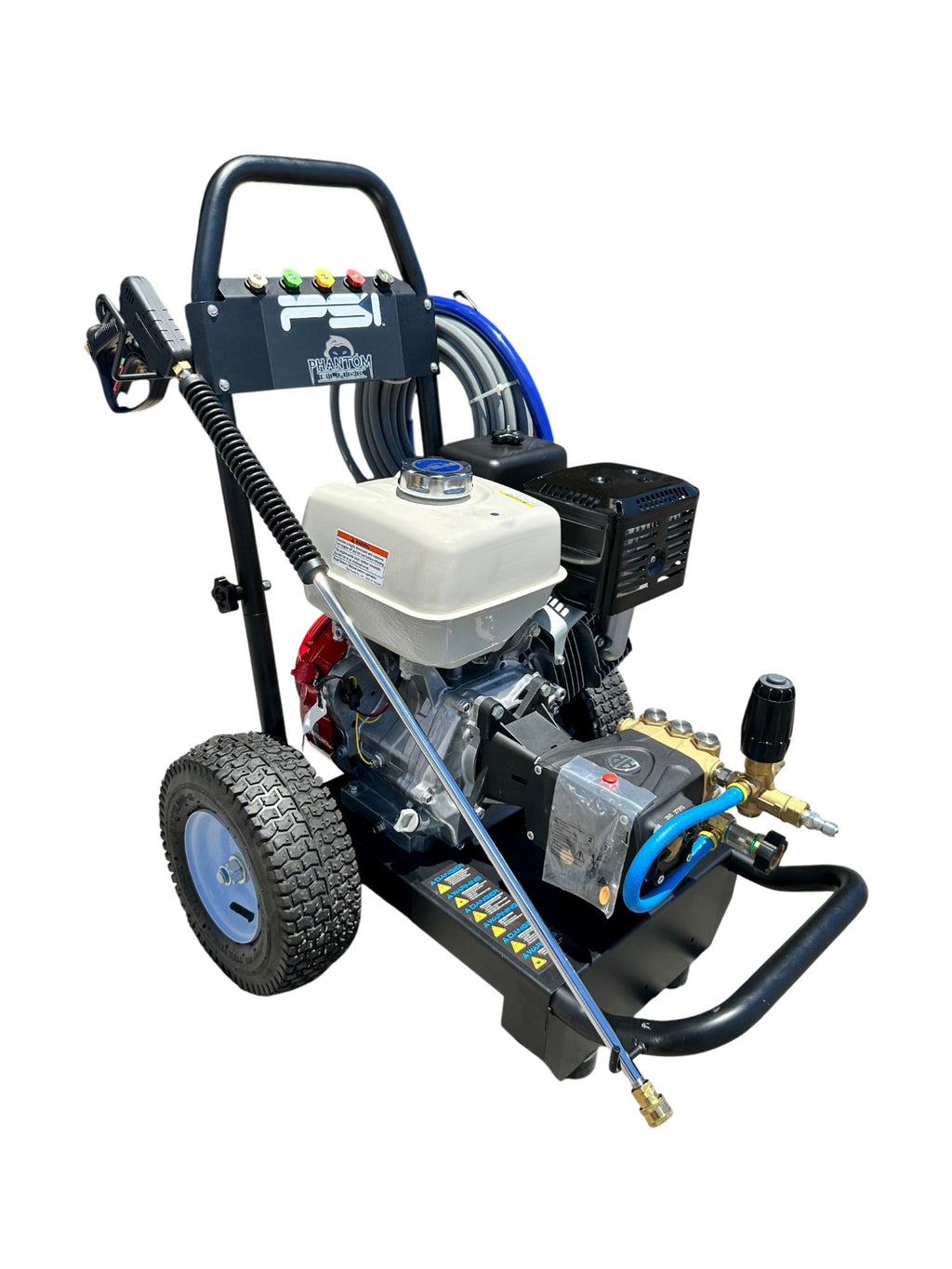 Phantom Black P-B4040HA Gas Cold-Water Pressure Washer, 4,000 PSI, 4 GPM, Honda Engine, AR Pump