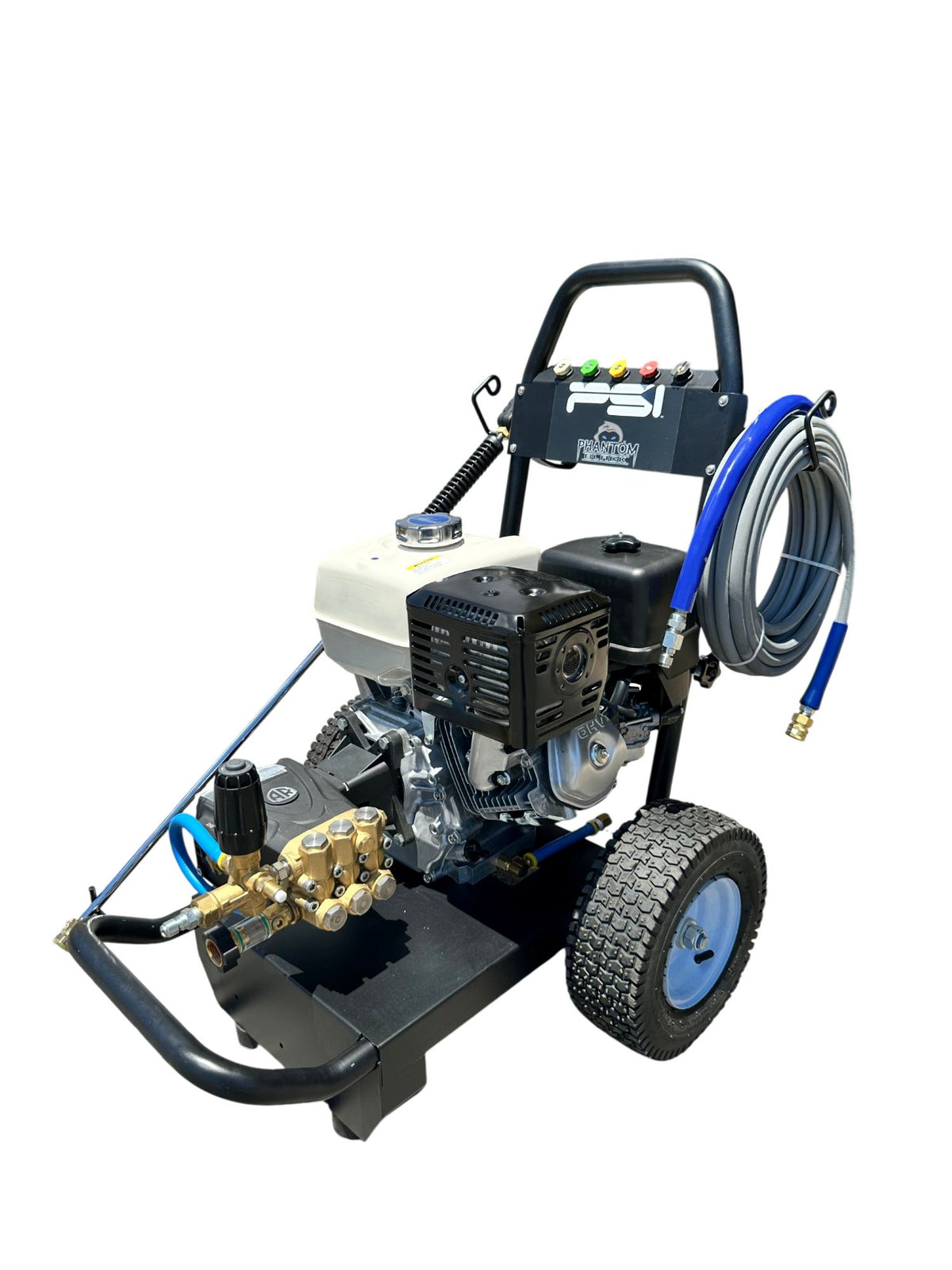 Phantom Black P-B4040HA Gas Cold-Water Pressure Washer, 4,000 PSI, 4 GPM, Honda Engine, AR Pump