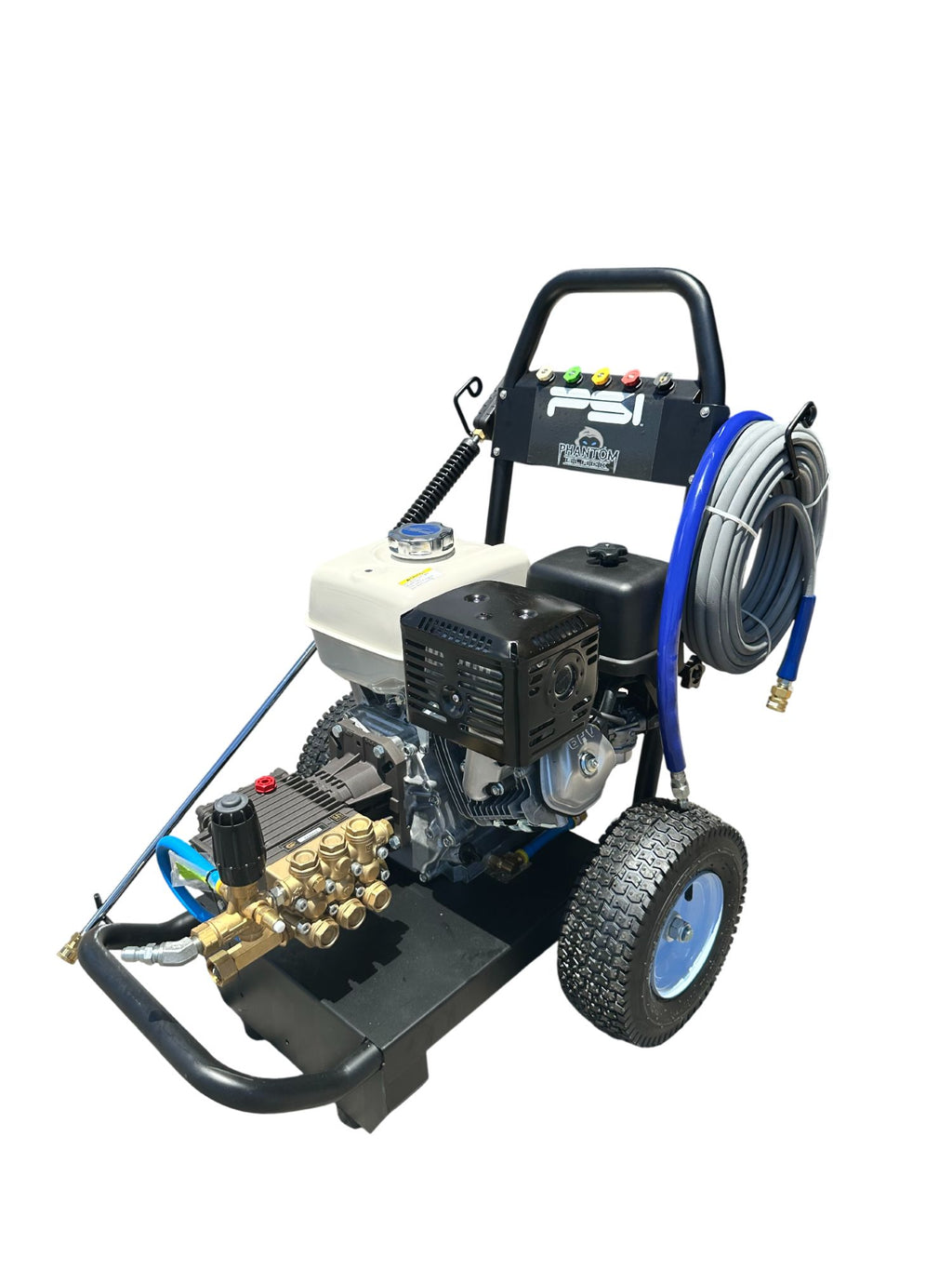 Phantom Black P-B4040HG Gas Cold-Water Pressure Washer, 4,000 PSI, 4 GPM, Honda Engine
