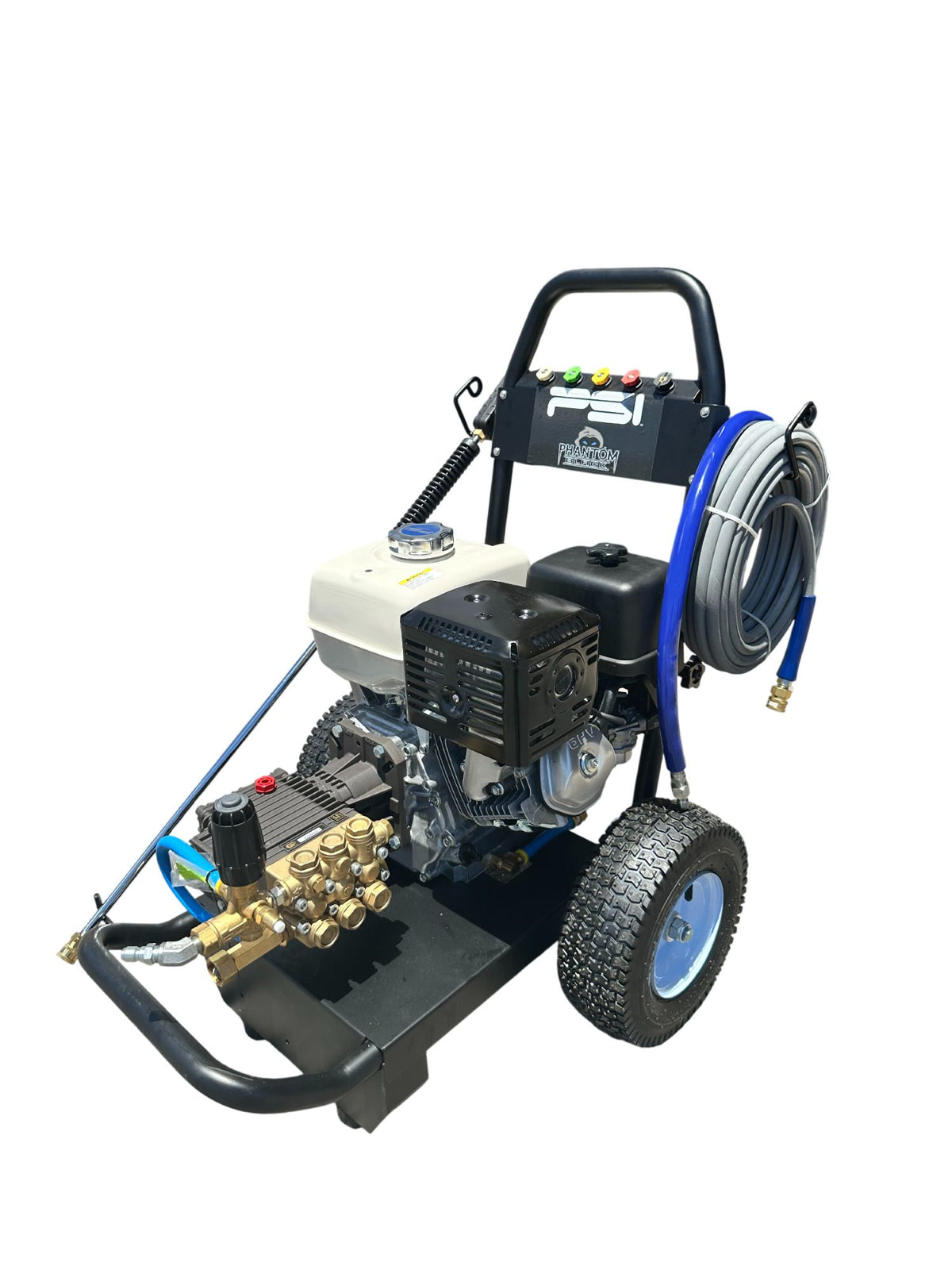 Phantom Black P-B4040HG Gas Cold-Water Pressure Washer, 4,000 PSI, 4 GPM, Honda Engine