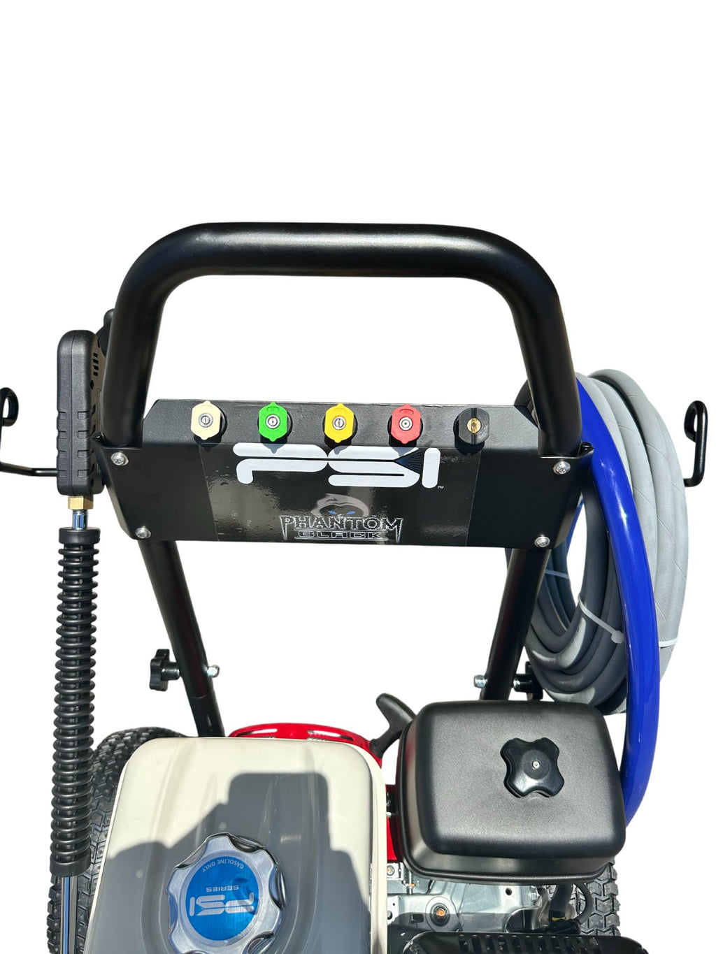 Phantom Black P-B4040HG Gas Cold-Water Pressure Washer, 4,000 PSI, 4 GPM, Honda Engine