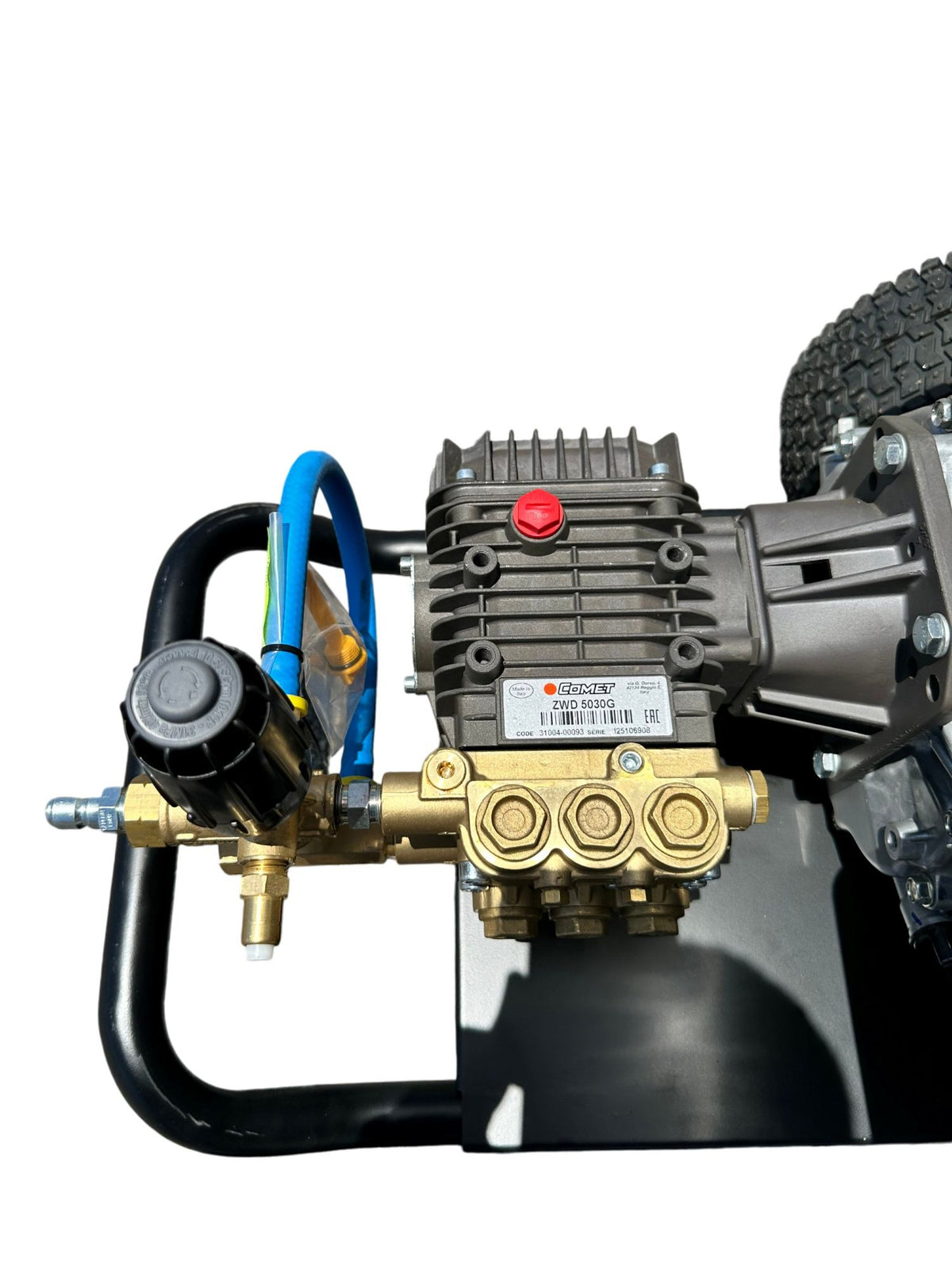 Phantom Black P-B5030HC Gas Cold-Water Pressure Washer, 3,000 PSI, 5 GPM, Honda GX390, Comet Pump