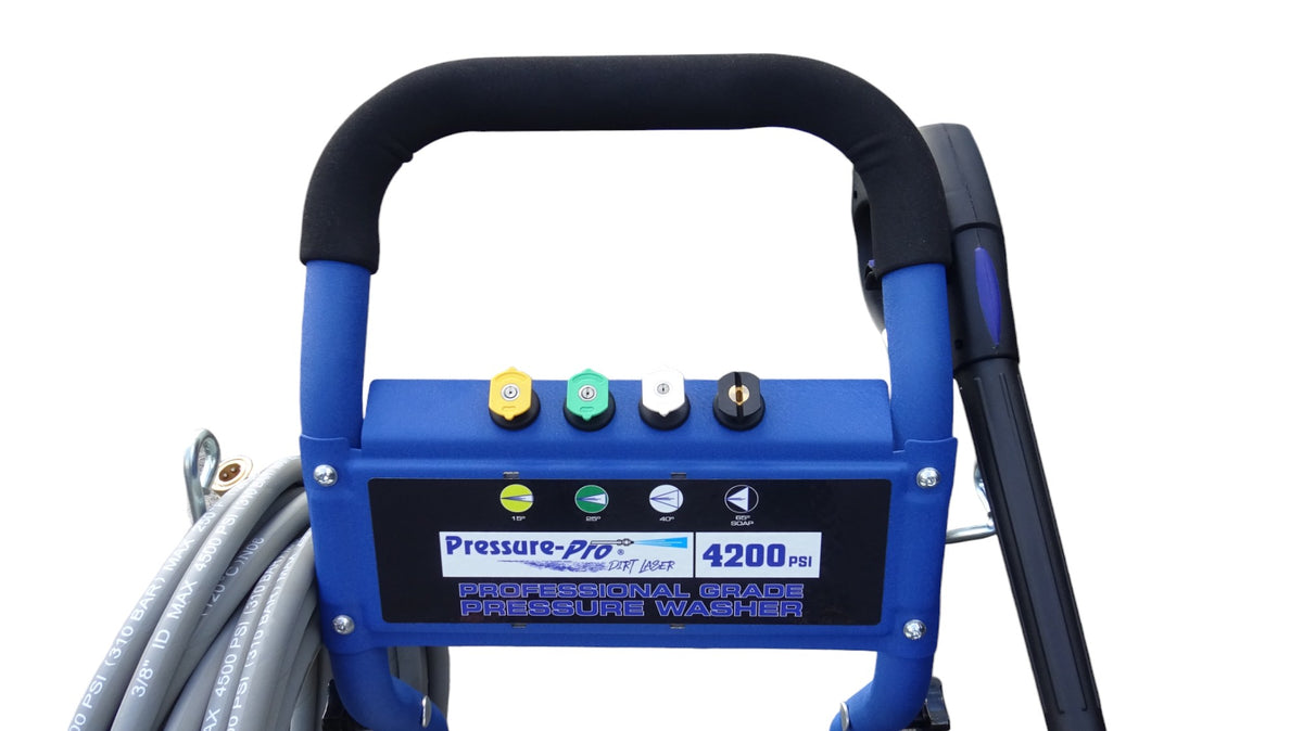 Dirt Laser PP4240H Gas Pressure Washer, 4,200 PSI, 4 GPM, Honda GX390