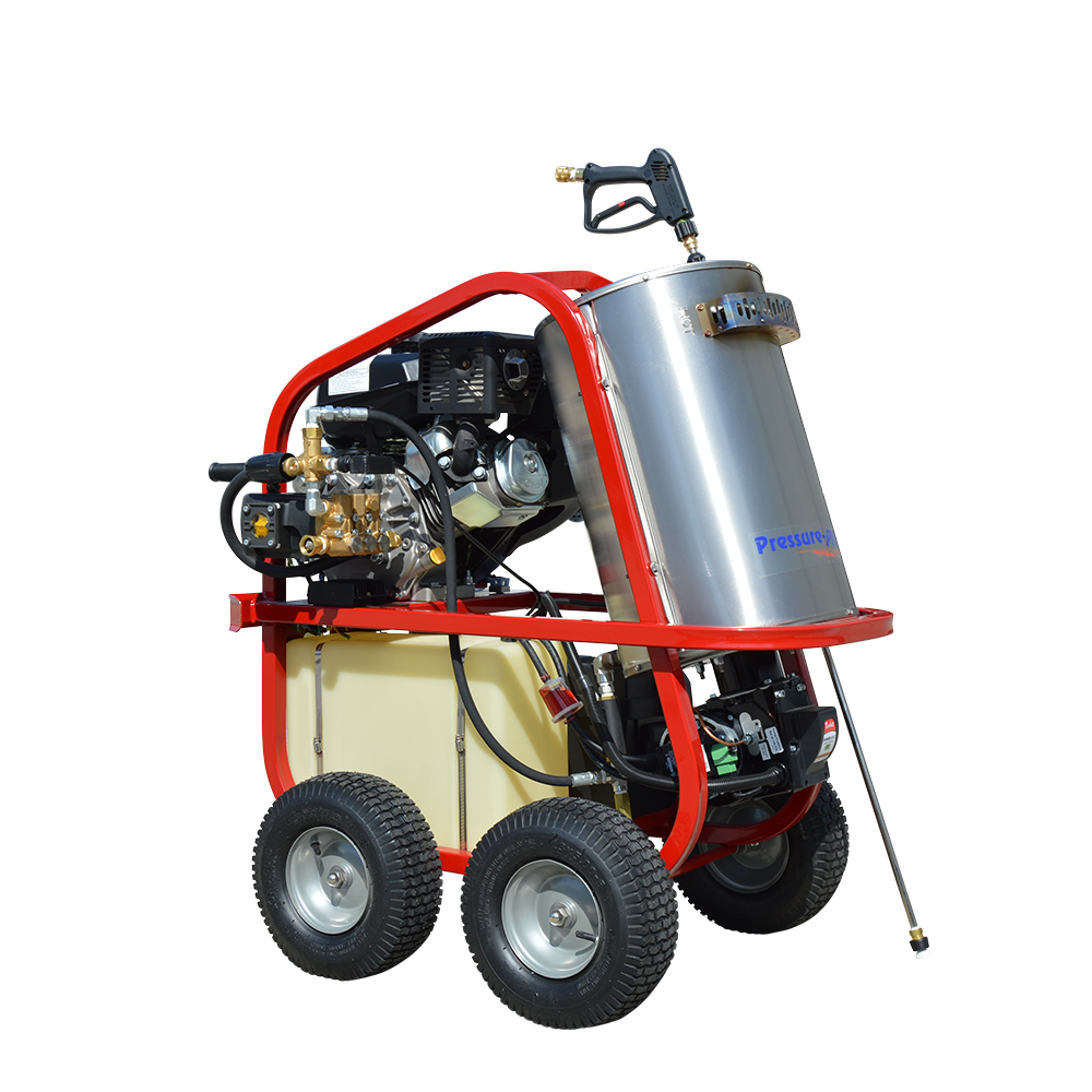 Hot2Go SH40004KH Portable Hot-Water Pressure Washer, Four-Wheel Design