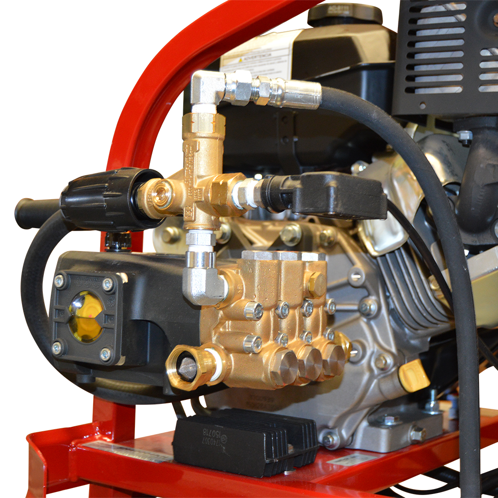 Hot2Go SH40004KH Portable Hot-Water Pressure Washer, Four-Wheel Design